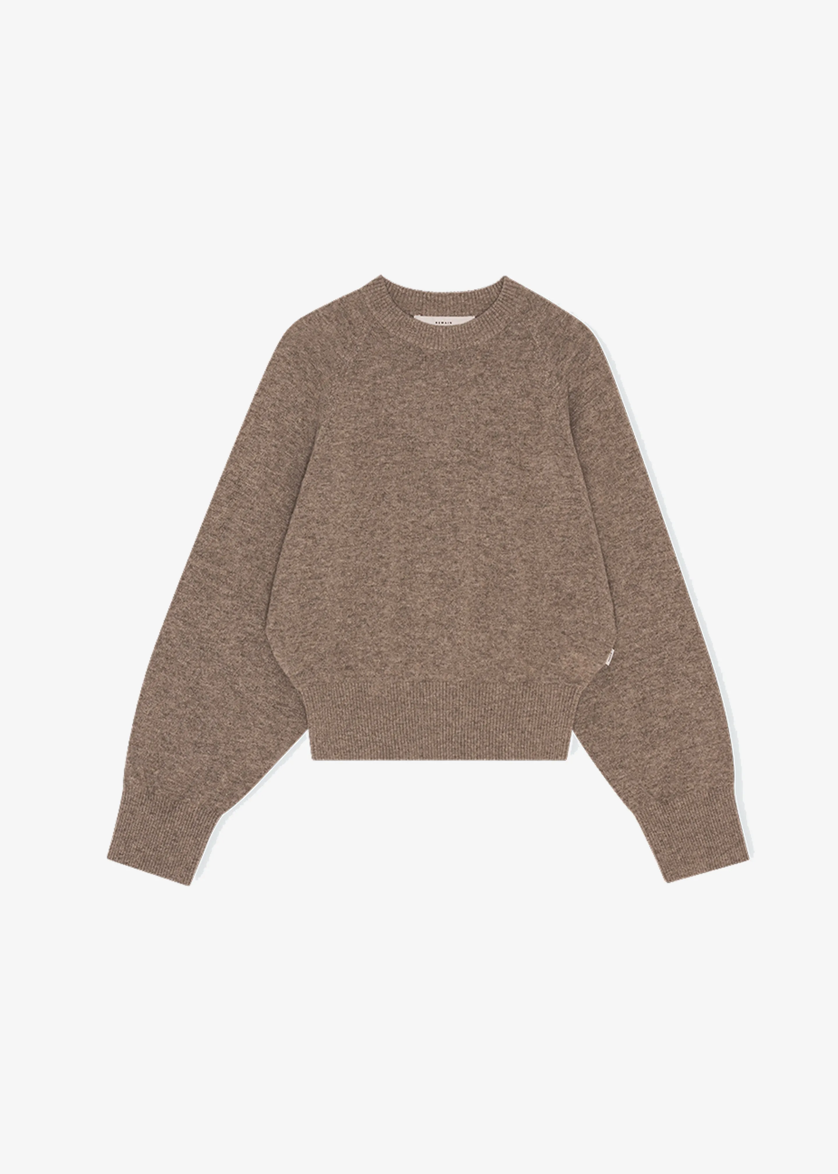 Remain Bat Sleeve Crewneck - Walnut sold by Frankie Shop product image thumbnail 5