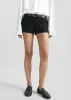 Lisette Tweed Hot Pants - Black sold by Frankie Shop