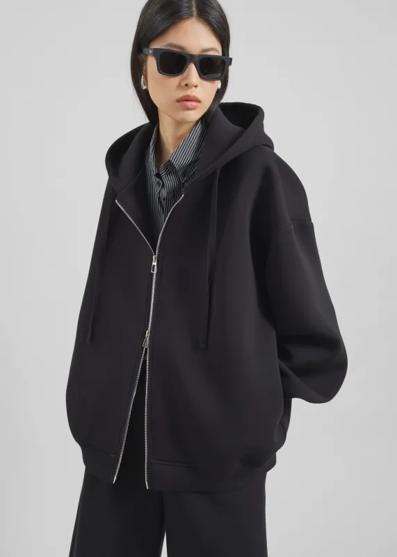 Rian Oversized Hoodie - Black sold by Frankie Shop