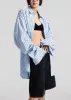 Drimna Shirt - Blue Stripe sold by Frankie Shop