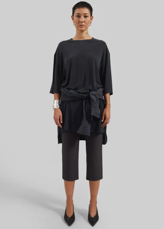 Oberon Soft Oversized T-Shirt - Black sold by Frankie Shop