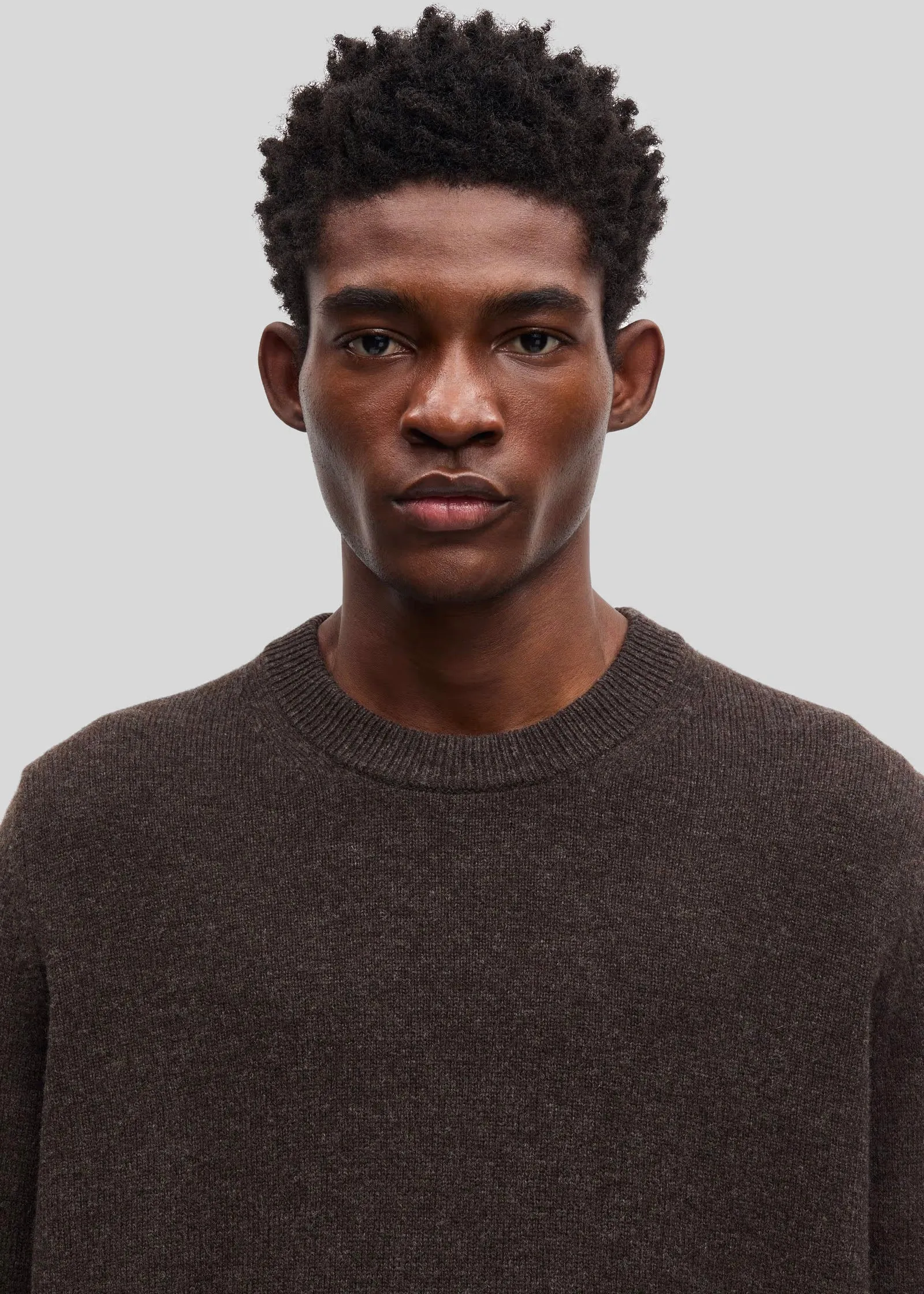 Samsøe Samsøe Isak Knit Sweater - Turkish Coffee sold by Frankie Shop product image thumbnail 2