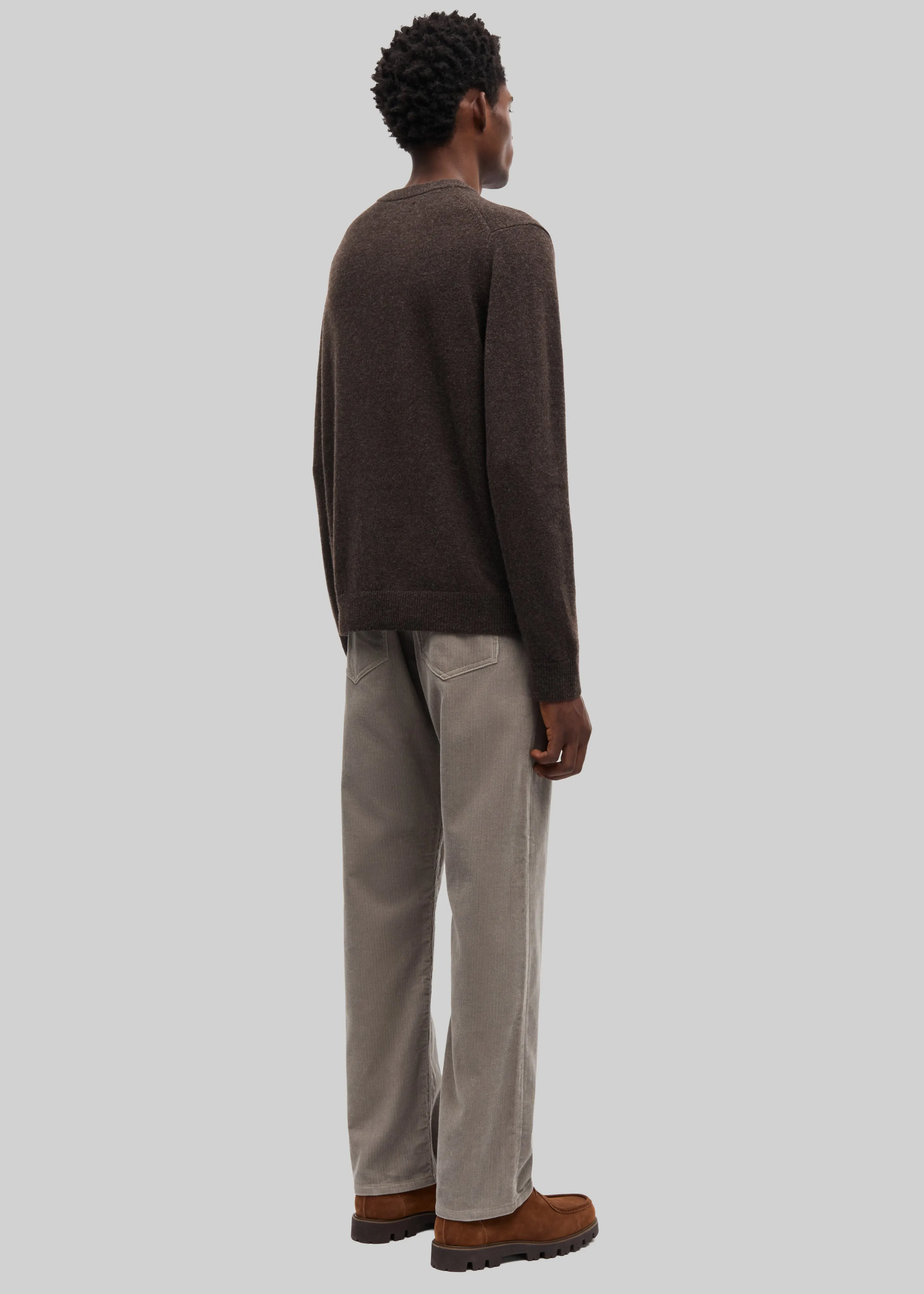 Samsøe Samsøe Isak Knit Sweater - Turkish Coffee sold by Frankie Shop product image thumbnail 5