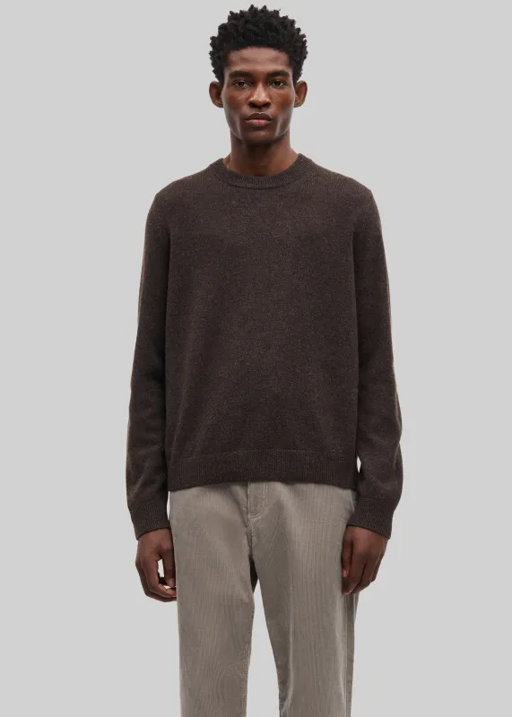 Samsøe Samsøe Isak Knit Sweater - Turkish Coffee made by Frankie Shop