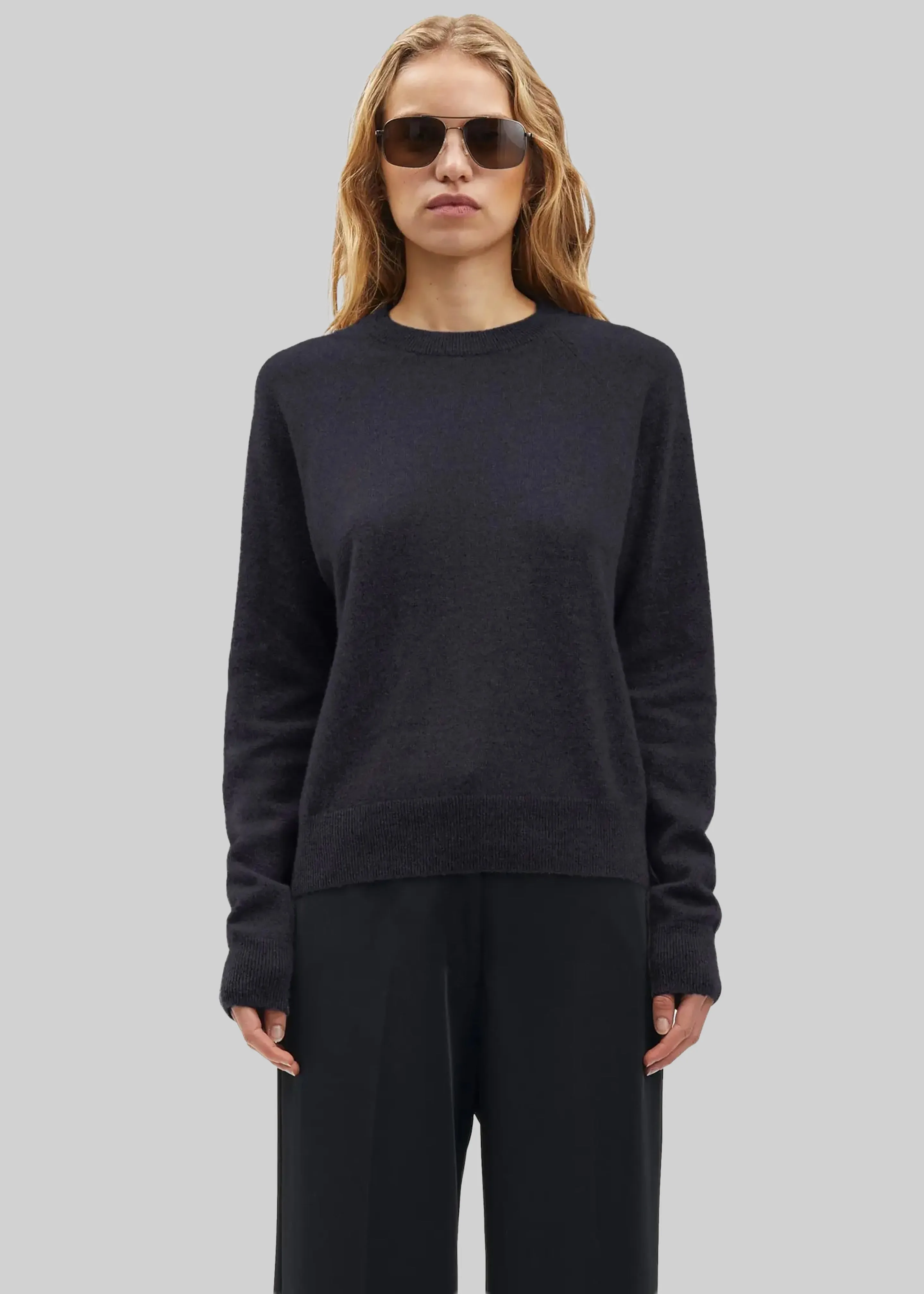 Samsøe Samsøe Boston O-Neck Sweater - Salute sold by Frankie Shop