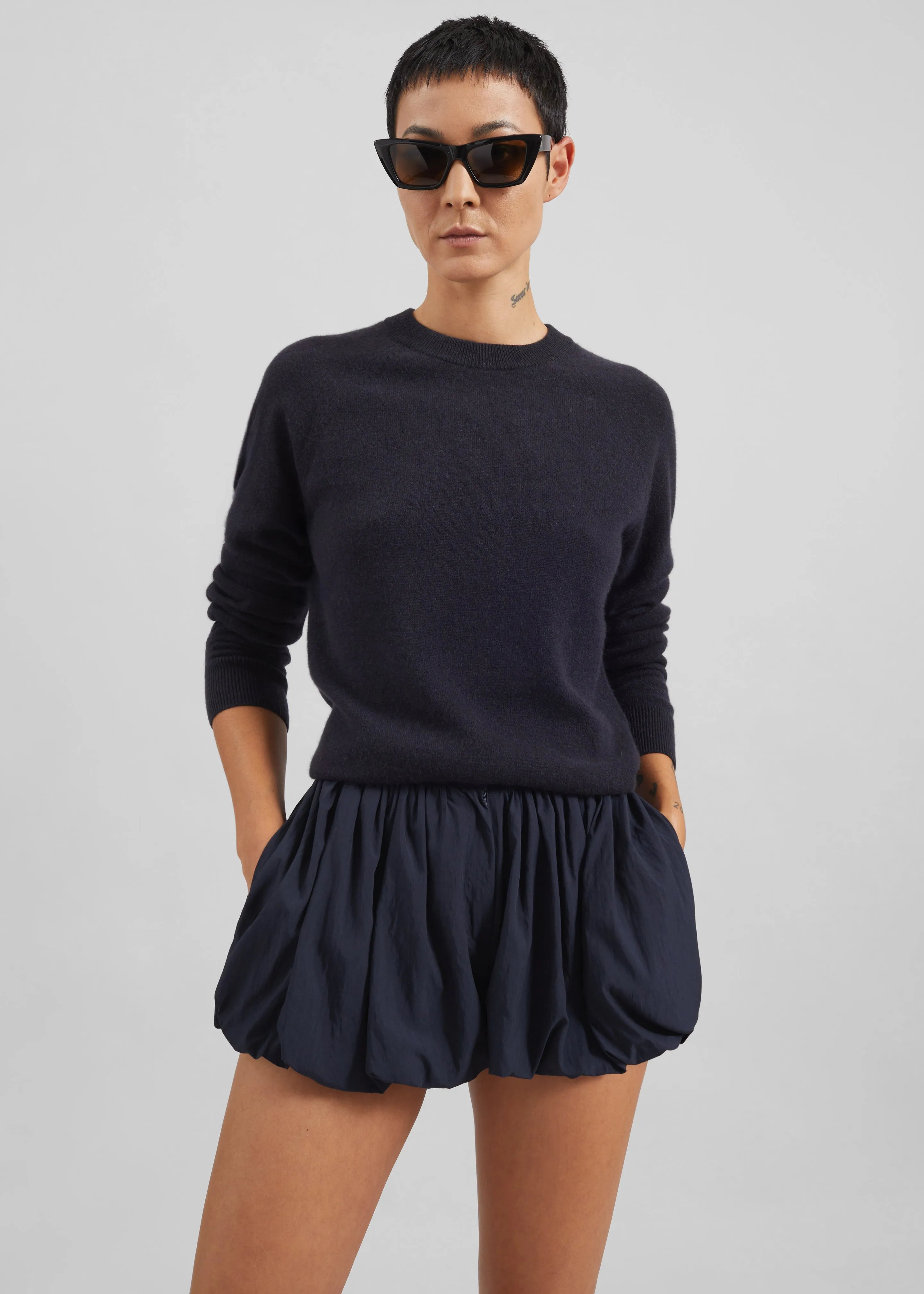 Samsøe Samsøe Boston O-Neck Sweater - Salute sold by Frankie Shop product image thumbnail 4