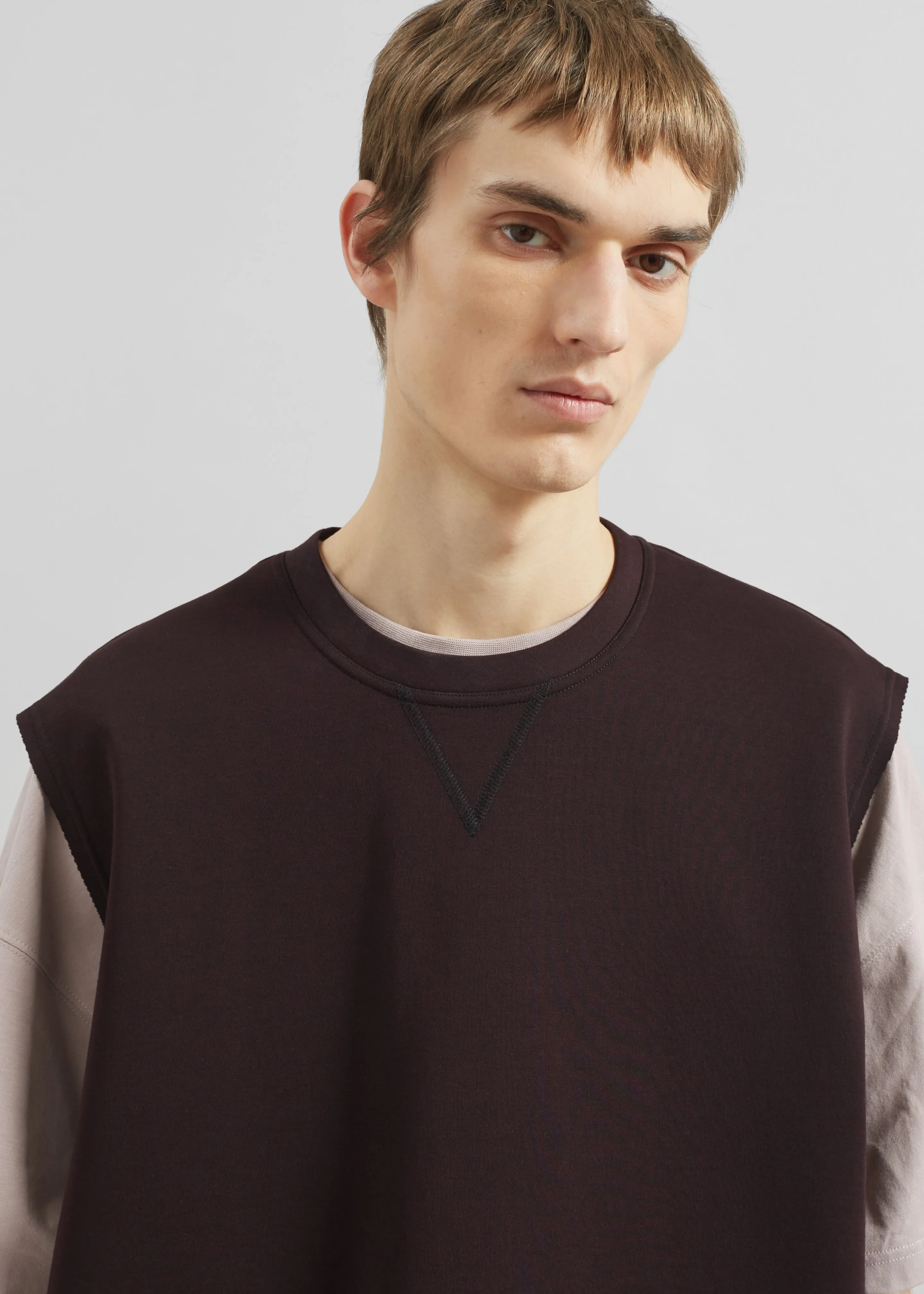 Laos Tank Top - Dark Plum sold by Frankie Shop product image thumbnail 5