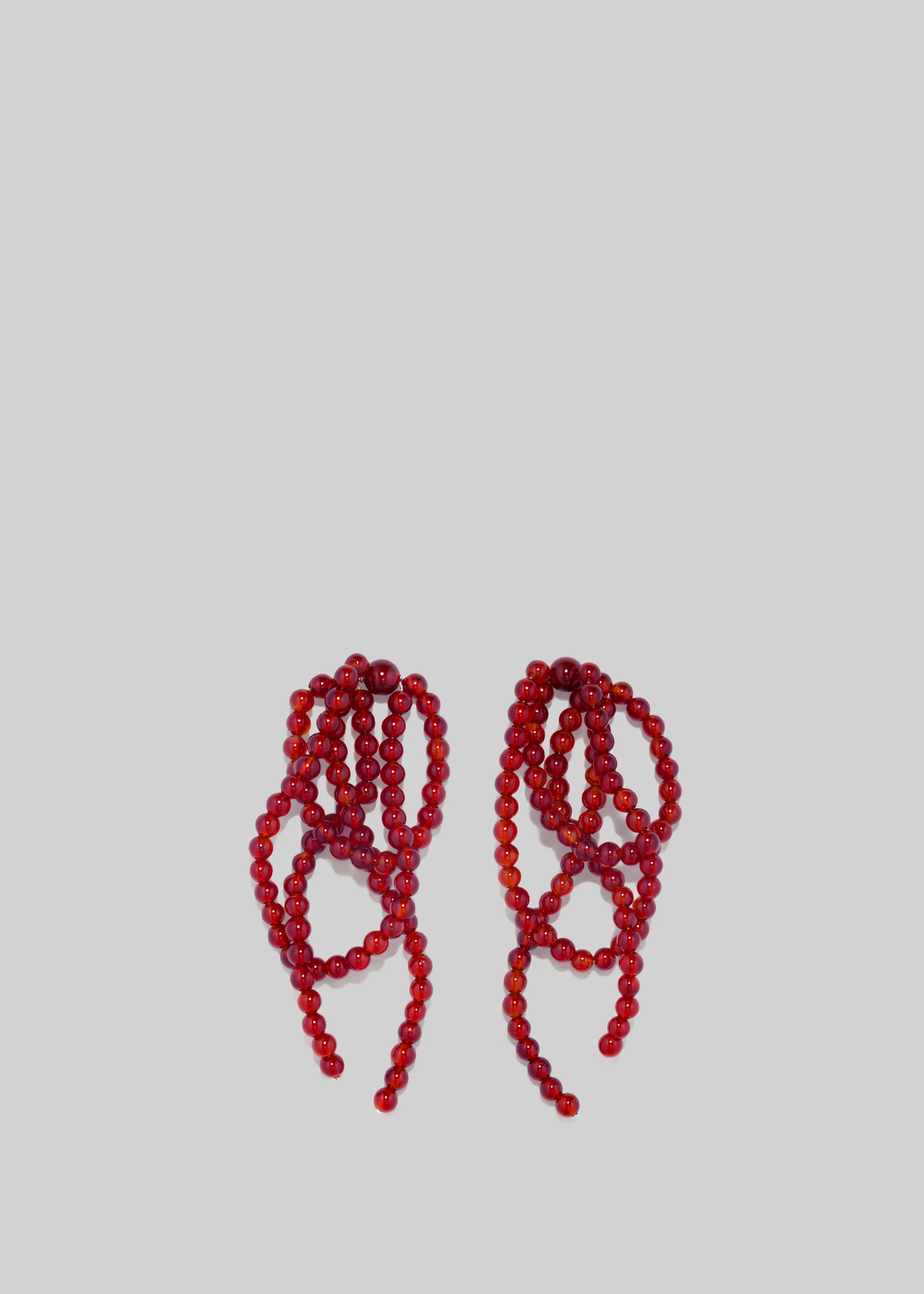 Completedworks What a Tangled Web We Weave Earrings - Red sold by Frankie Shop