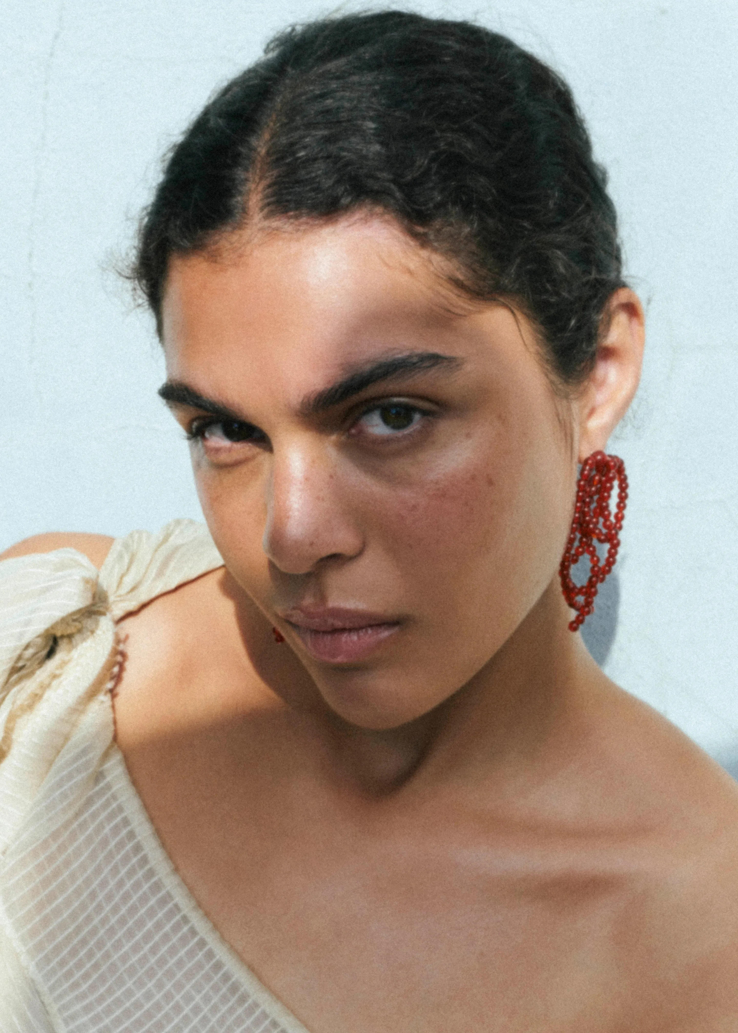 Completedworks What a Tangled Web We Weave Earrings - Red sold by Frankie Shop product image thumbnail 2