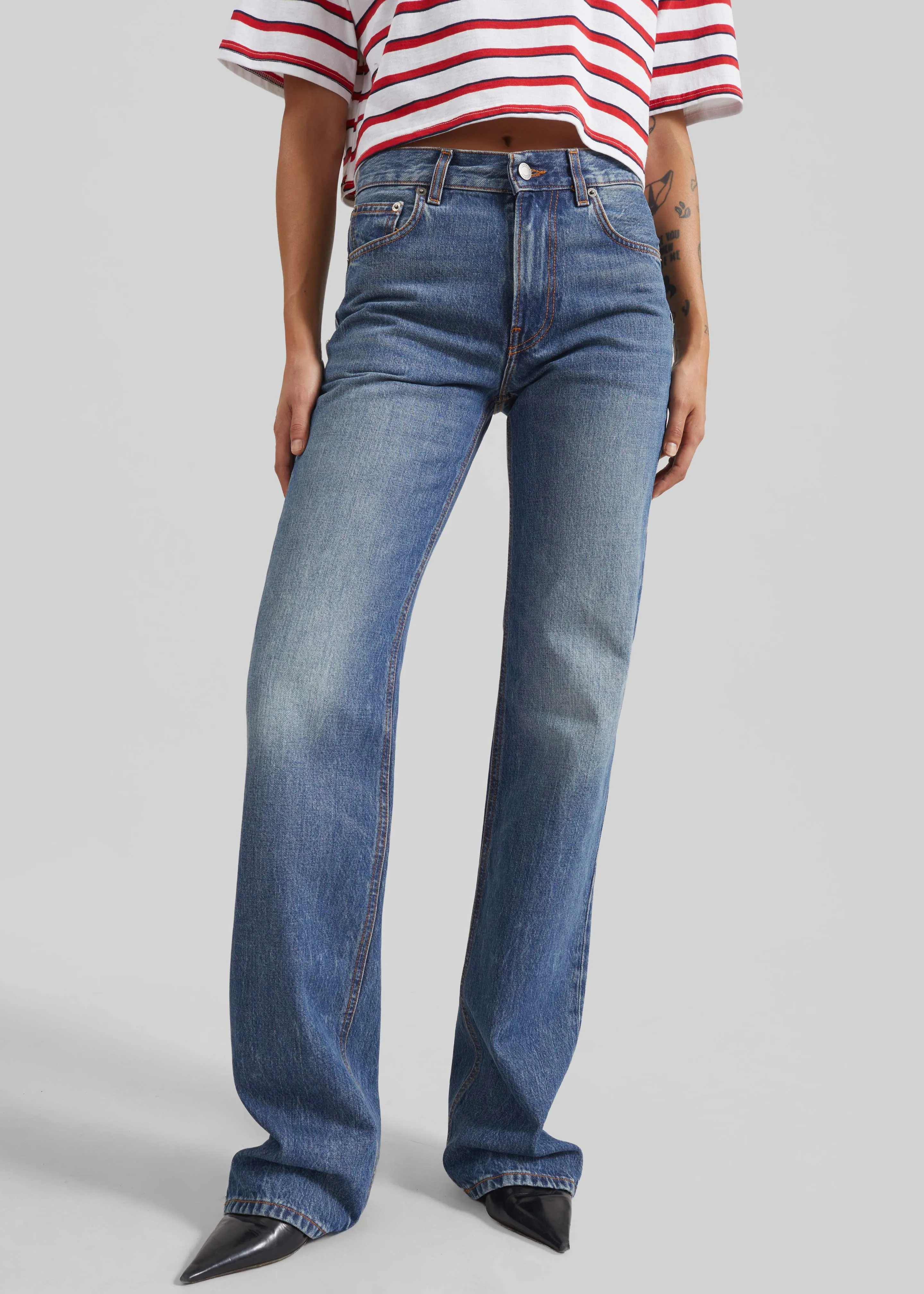 Haikure Star Jeans - Authentic Dark Wash sold by Frankie Shop product image thumbnail 2