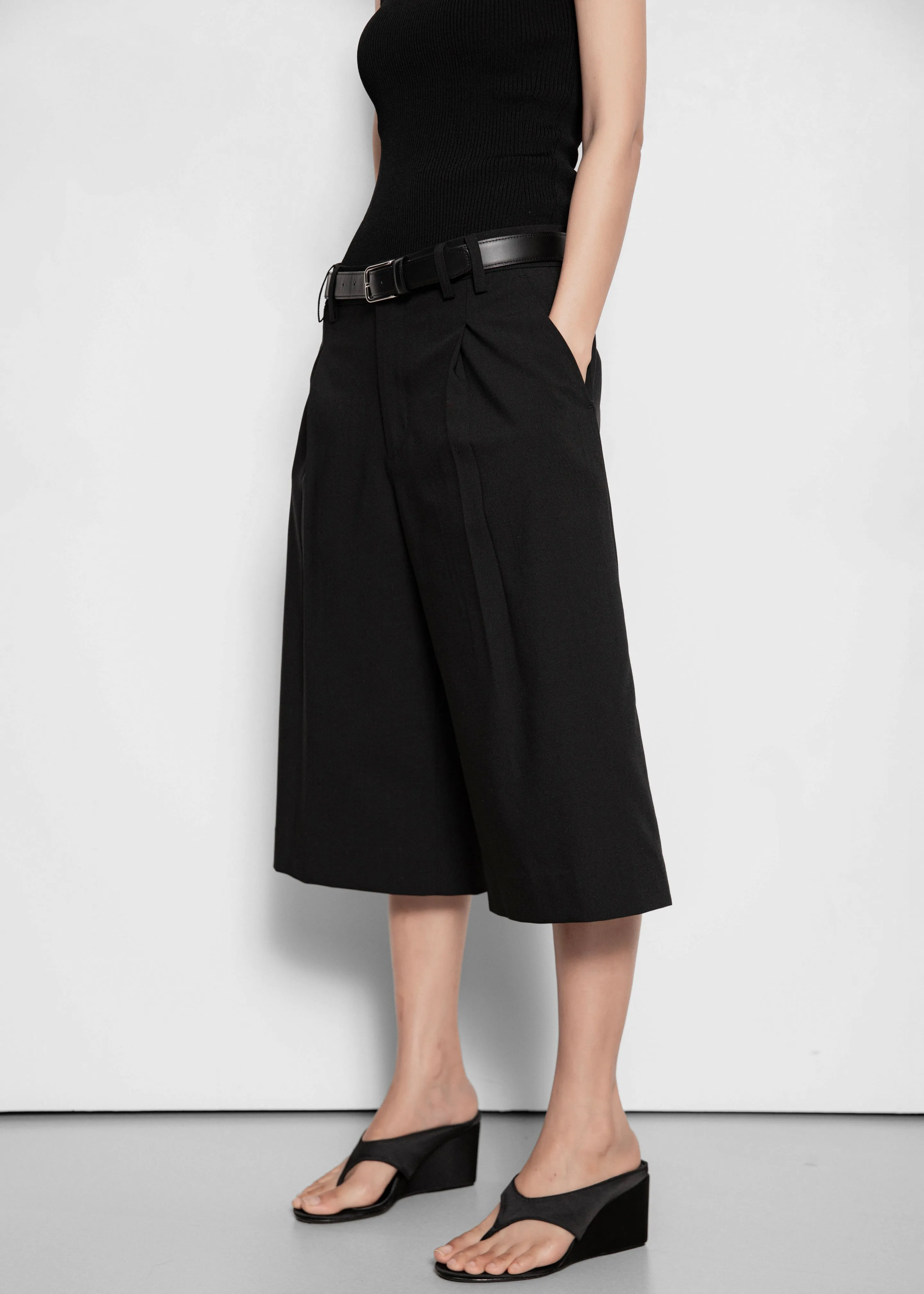 Meldert Bermuda Shorts - Black sold by Frankie Shop