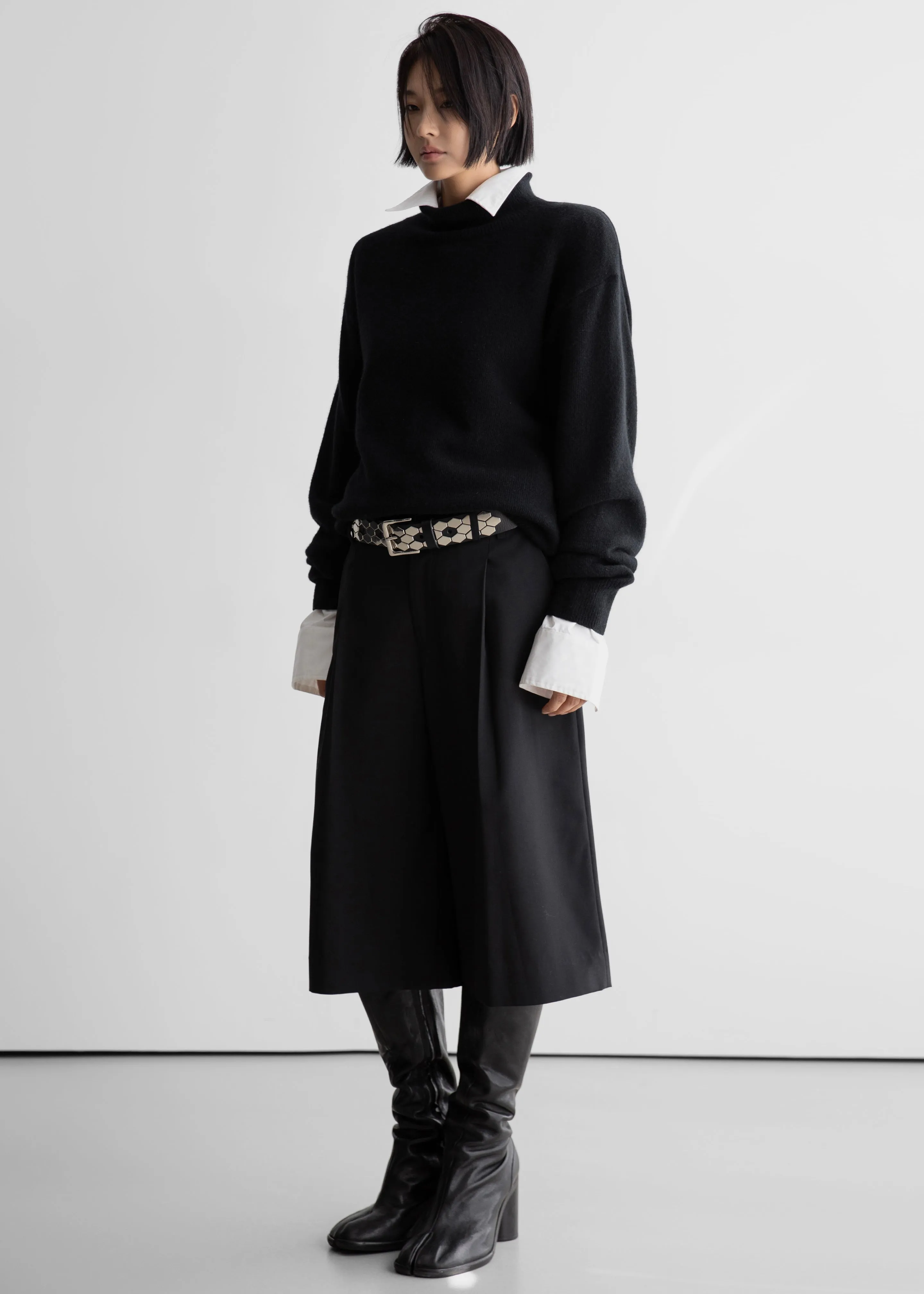 Meldert Bermuda Shorts - Black sold by Frankie Shop product image thumbnail 3