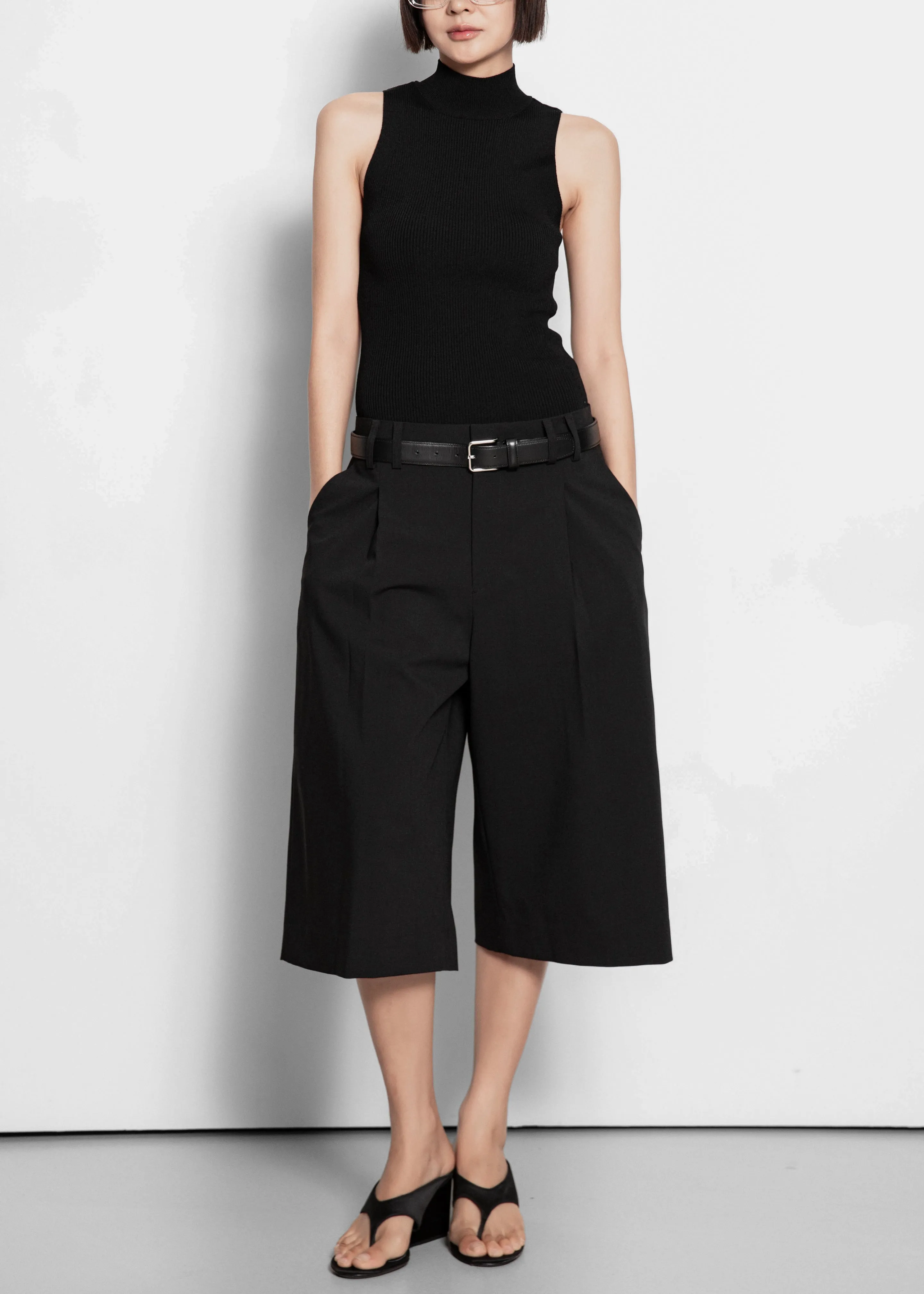 Meldert Bermuda Shorts - Black sold by Frankie Shop product image thumbnail 2