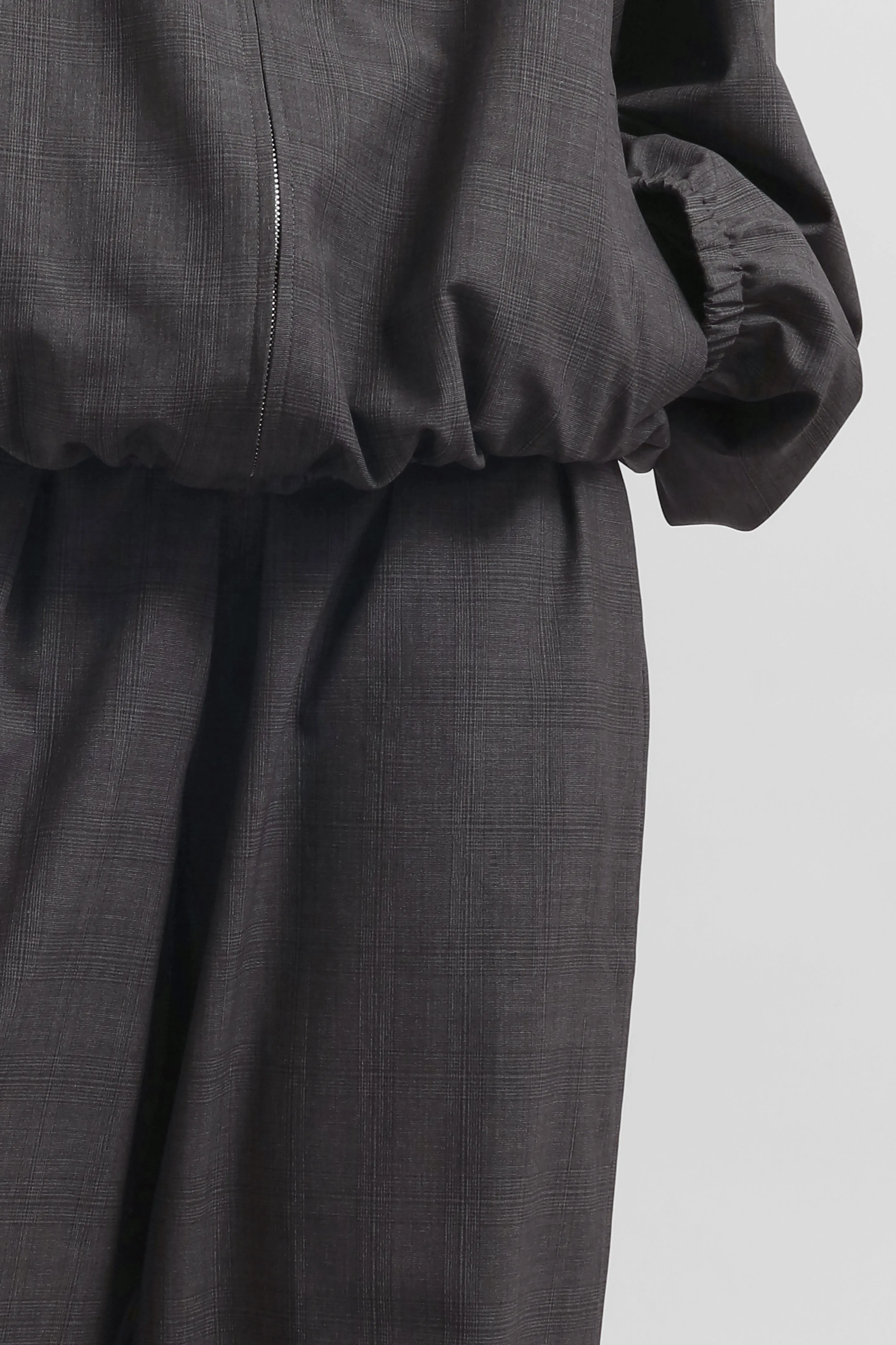 Baxter Plaid Track Pants - Dark Grey sold by Frankie Shop product image thumbnail 3