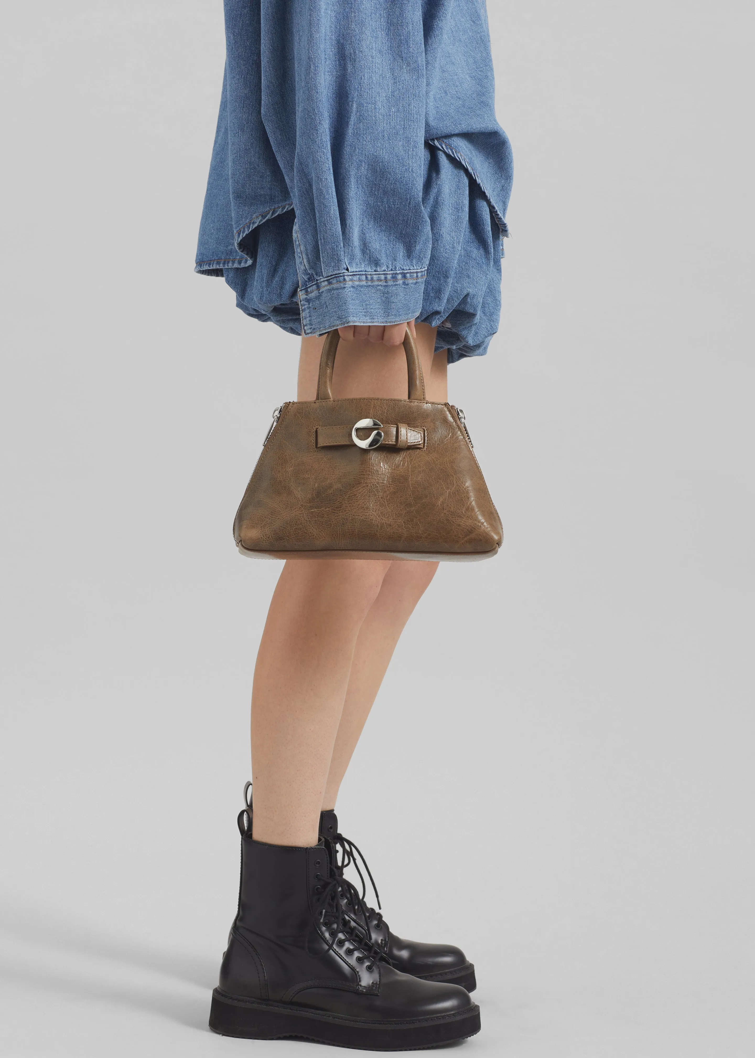 Coperni Mini Data Bag - Brown sold by Frankie Shop product image thumbnail 3