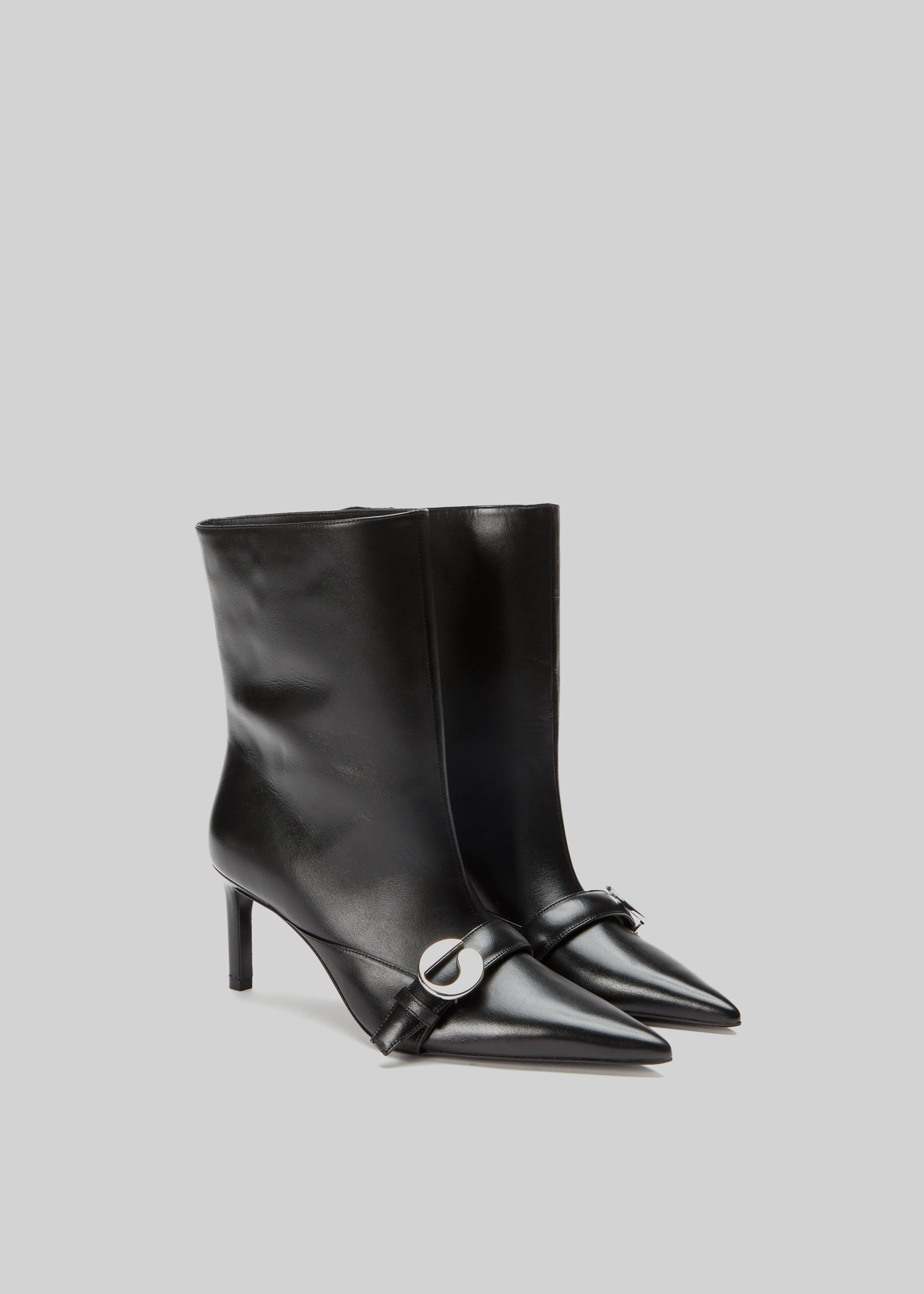 Coperni Ankle Heeled Belt Boots - Black sold by Frankie Shop product image thumbnail 3
