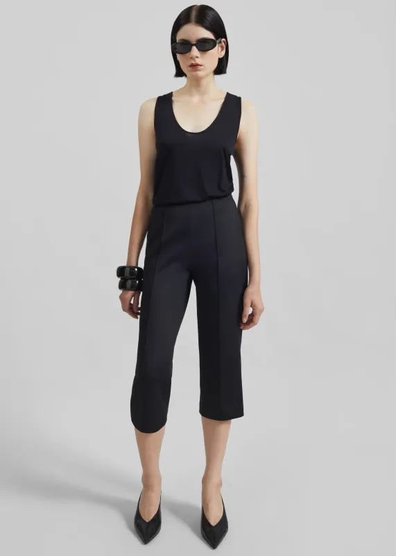 Rivoli Capri Pants - Black sold by Frankie Shop