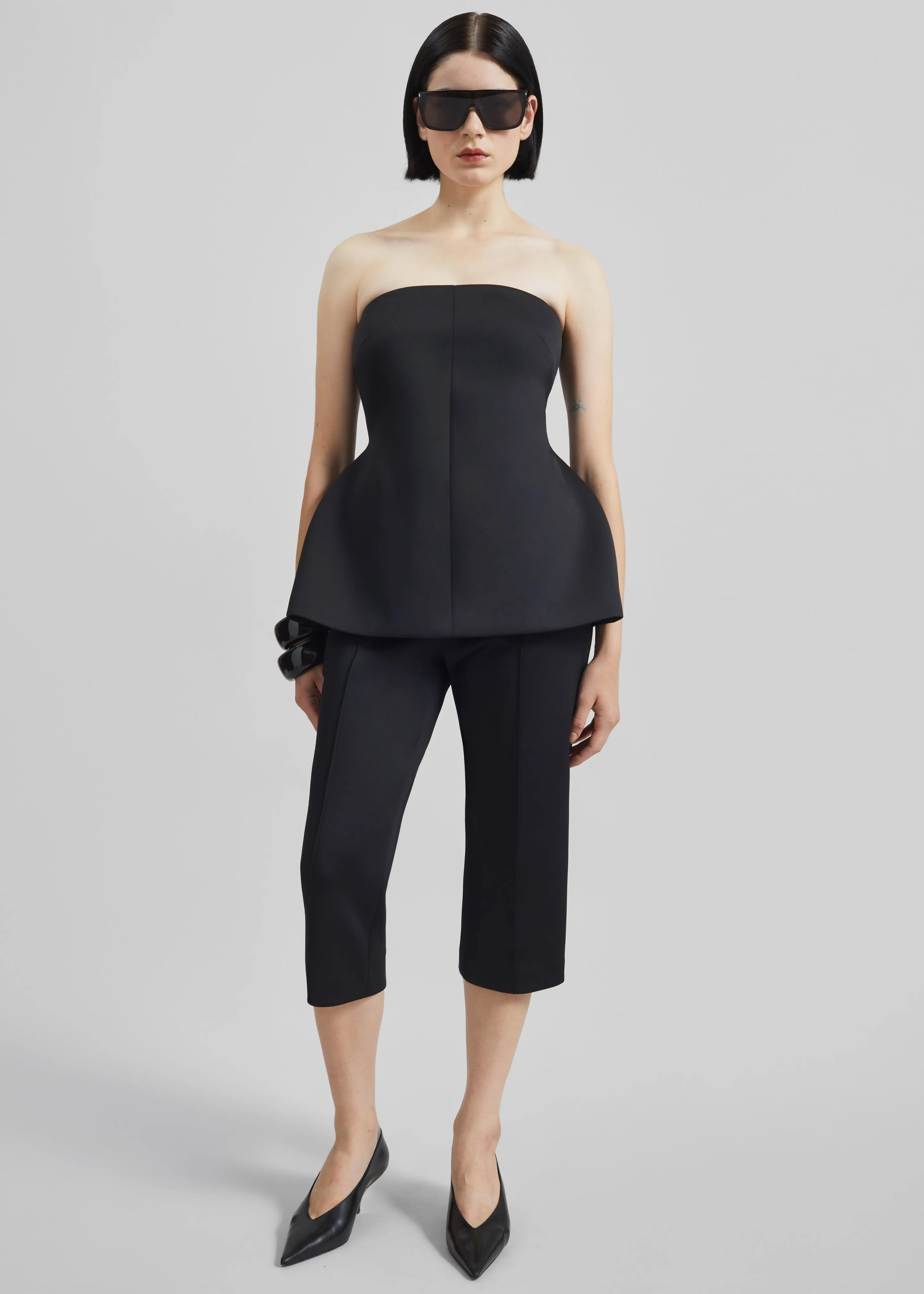 Rivoli Hourglass Top - Black sold by Frankie Shop product image thumbnail 4