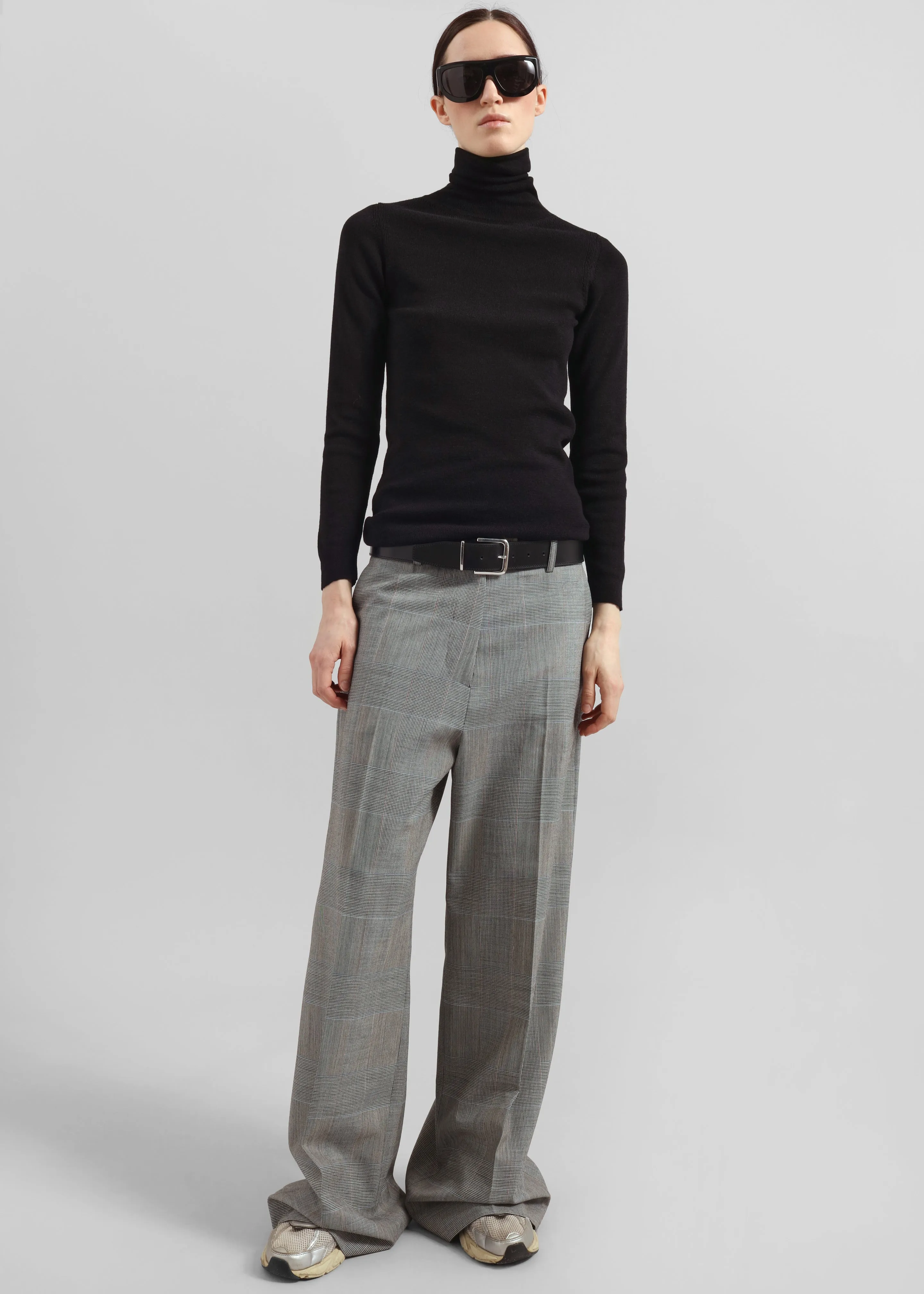 Utica Thin Turtleneck Sweater - Black sold by Frankie Shop product image thumbnail 3