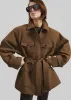 Trevose Padded Utility Jacket - Brown sold by Frankie Shop