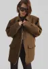 Trevose Padded Utility Jacket - Brown sold by Frankie Shop