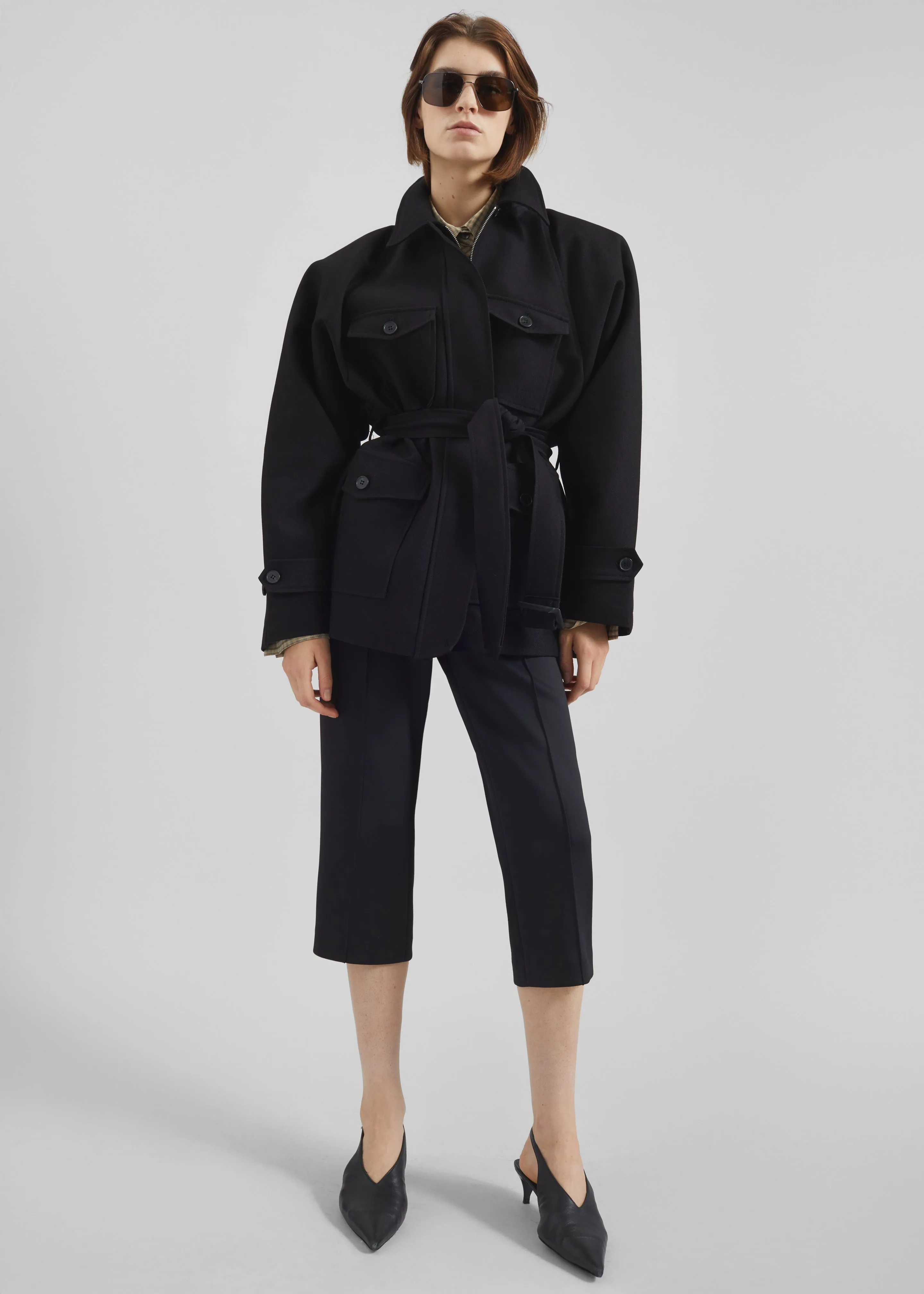 Trevose Padded Utility Jacket - Black sold by Frankie Shop product image thumbnail 2