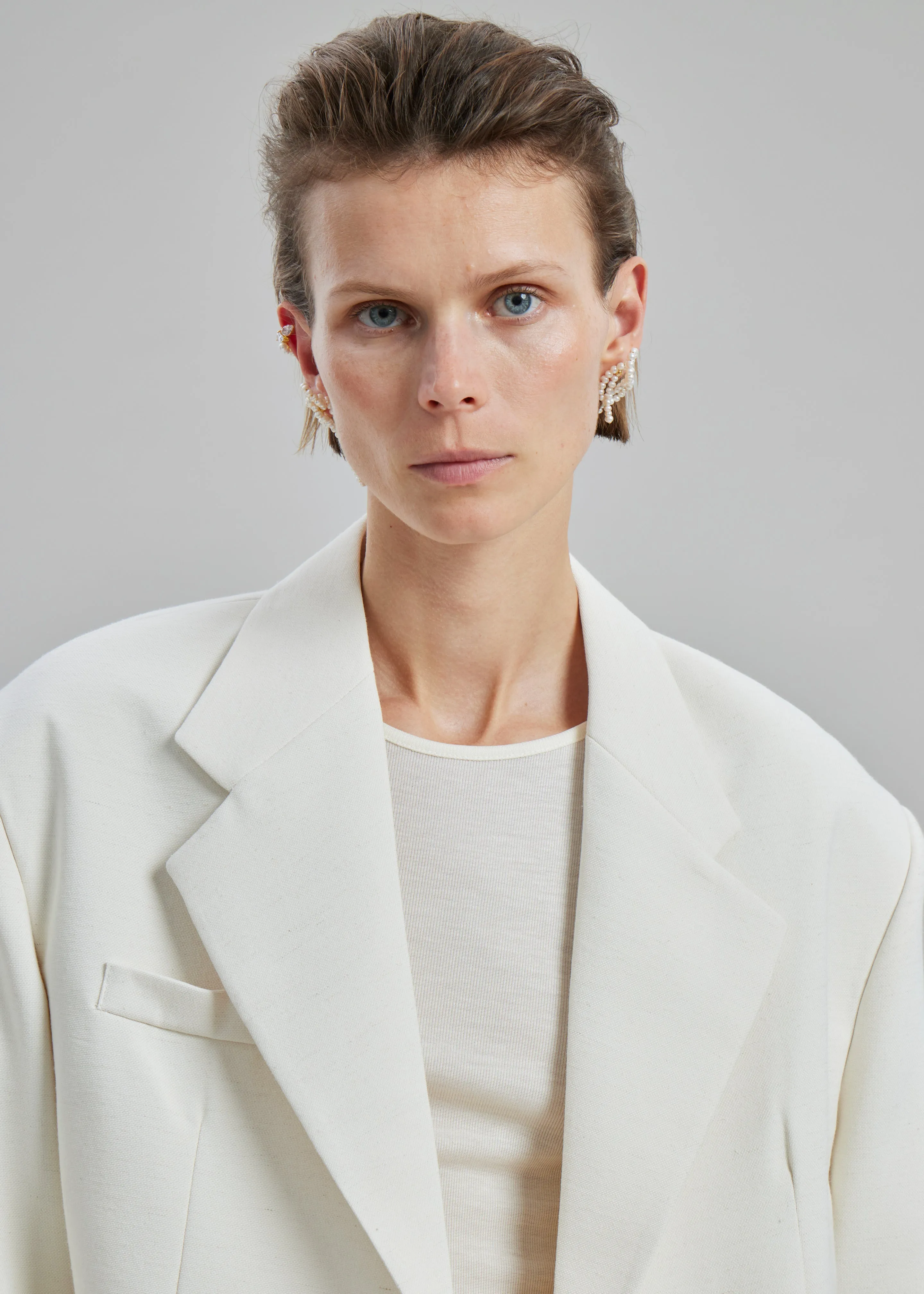 Completedworks The Break Between The Clouds Earrings - White sold by Frankie Shop product image thumbnail 5