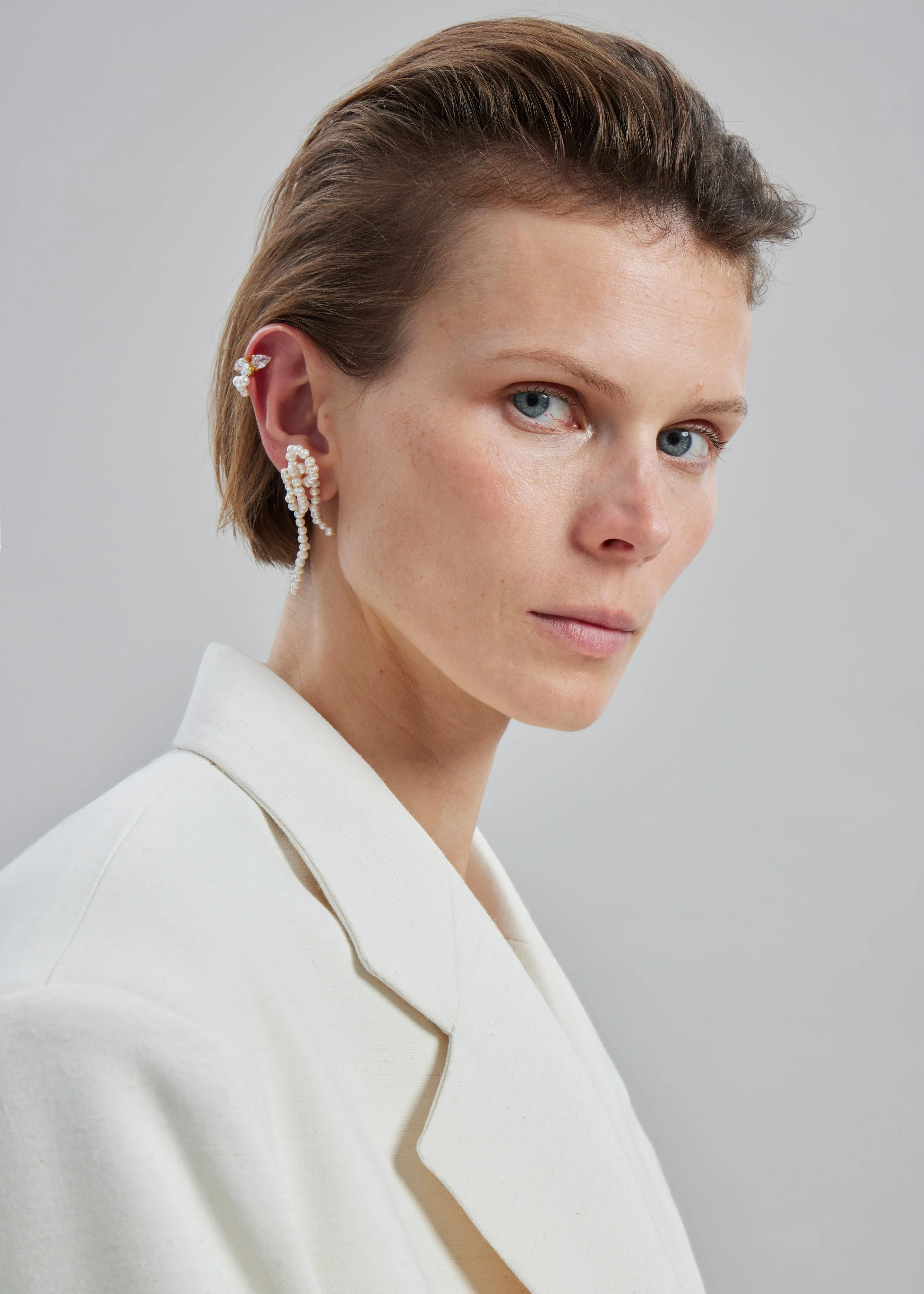 Completedworks The Break Between The Clouds Earrings - White sold by Frankie Shop product image thumbnail 2