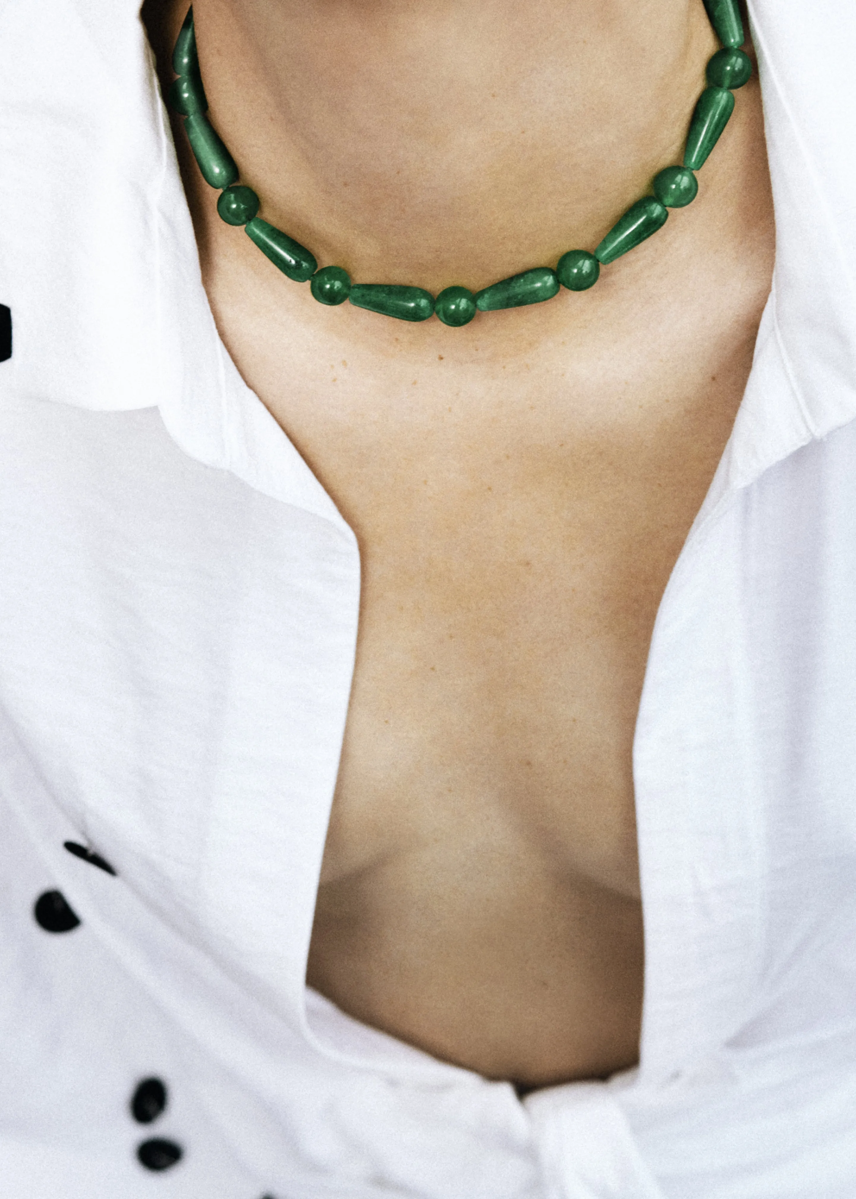 Completedworks The Depths of Time Necklace - Green sold by Frankie Shop