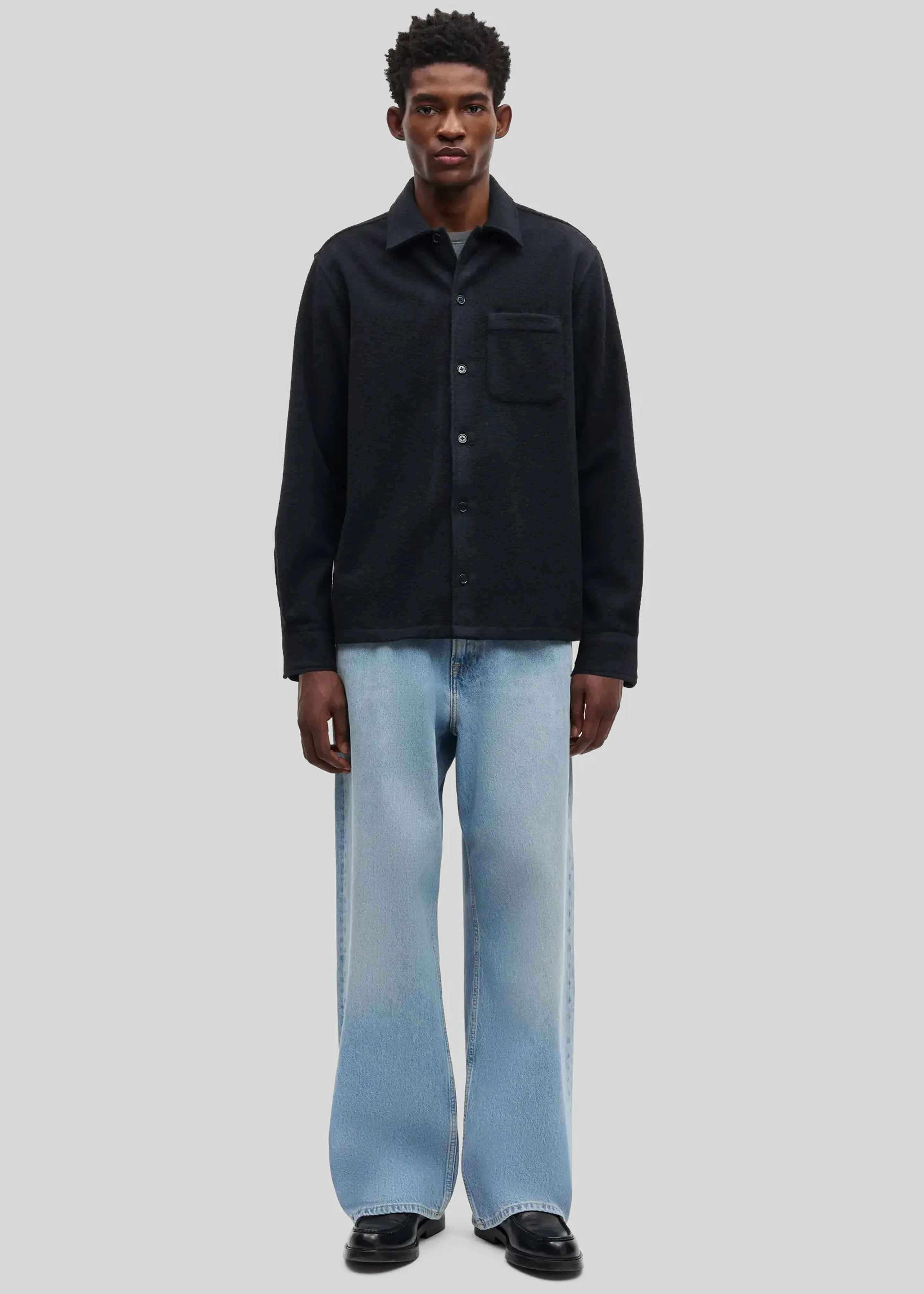 Samsøe Samsøe Sadamon JJ Overshirt - Salute sold by Frankie Shop product image thumbnail 2