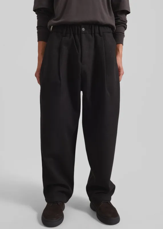 Felix Wool Blend Trousers - Black sold by Frankie Shop