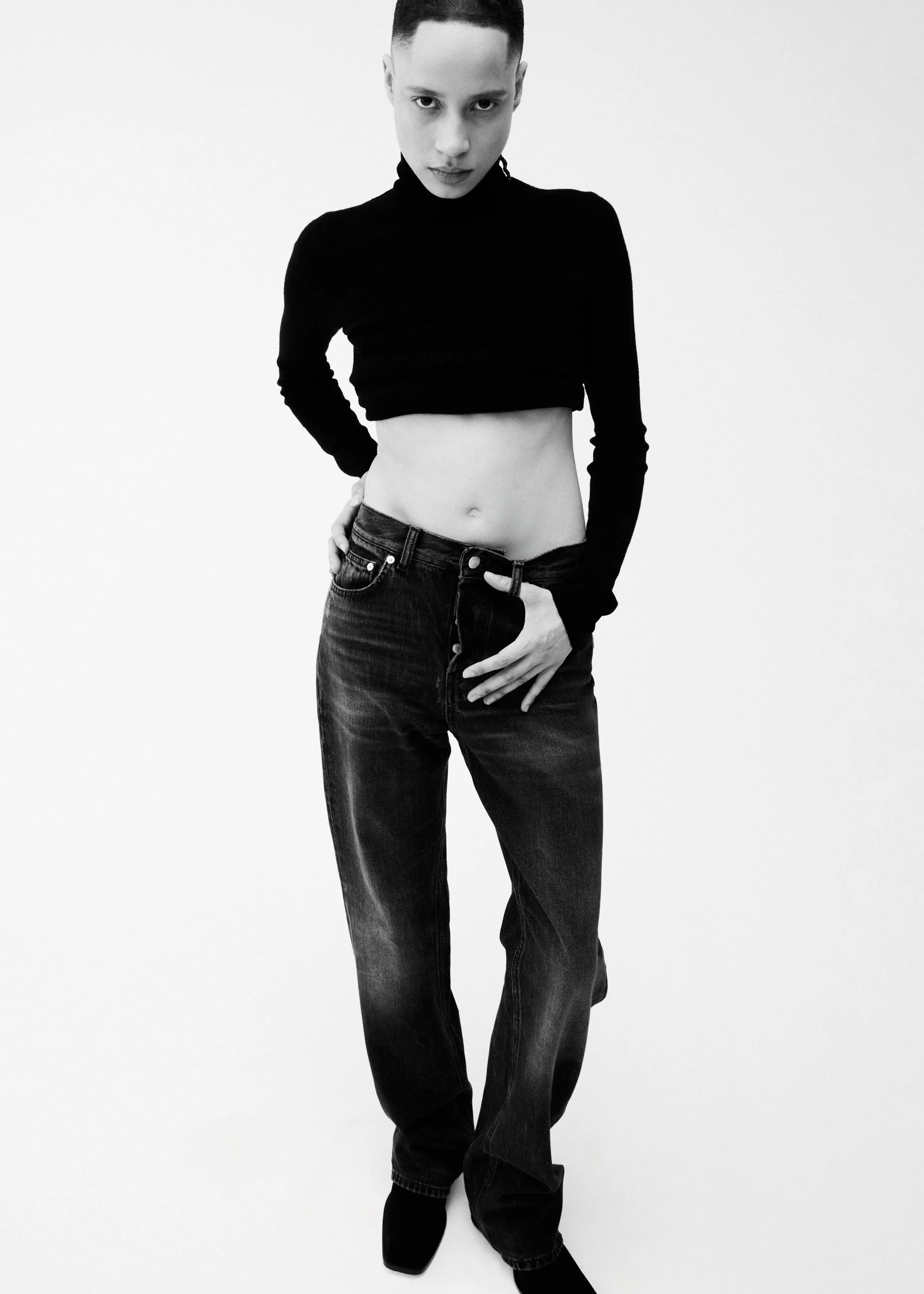 Haikure Star Jeans - Authentic Black Wash sold by Frankie Shop product image thumbnail 3