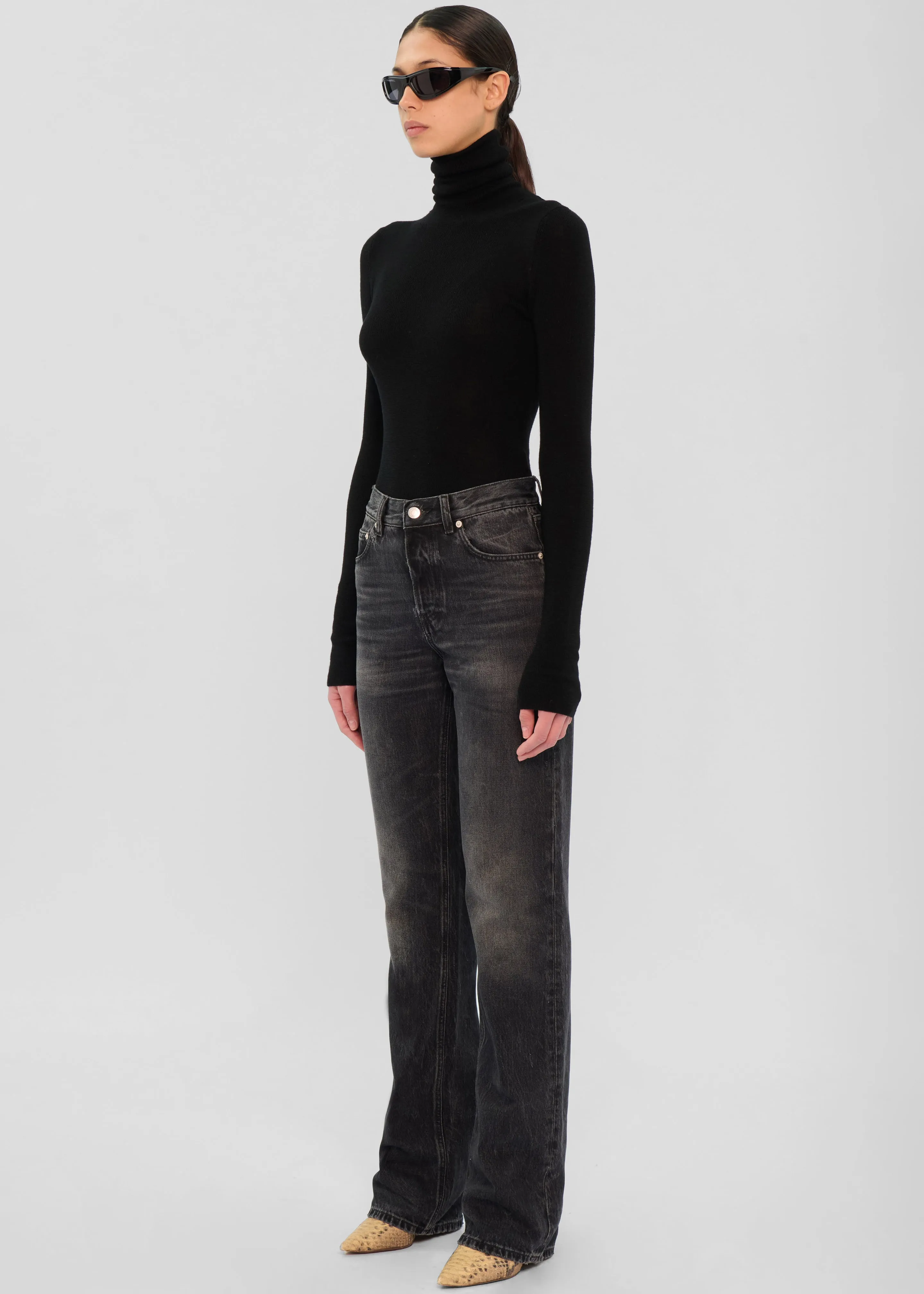 Haikure Star Jeans - Authentic Black Wash sold by Frankie Shop product image thumbnail 5