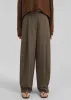 Vallsta Tailored Trousers - Brown Melange sold by Frankie Shop