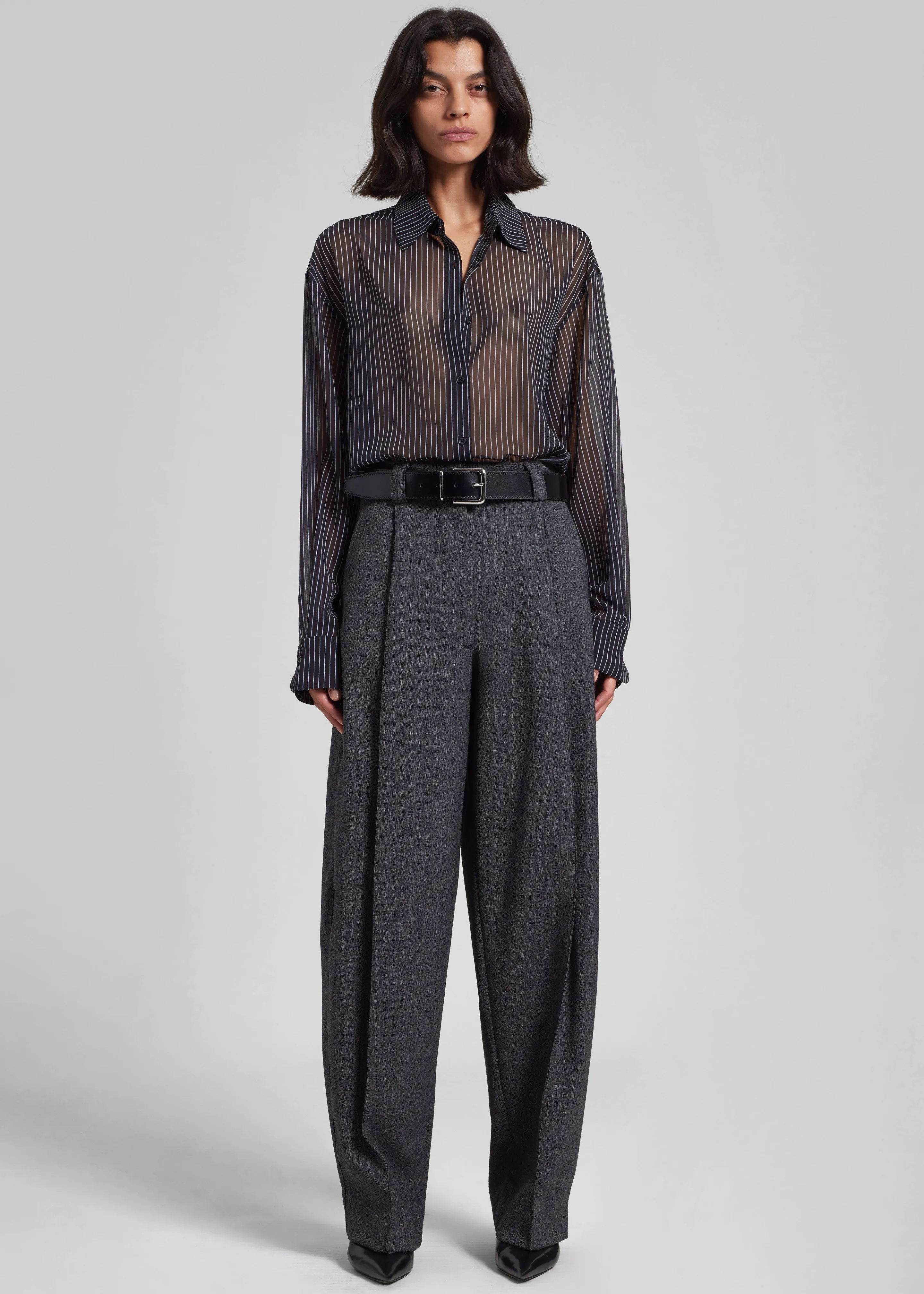 TheLatest Cara Pants - Dark Grey sold by Frankie Shop product image thumbnail 5