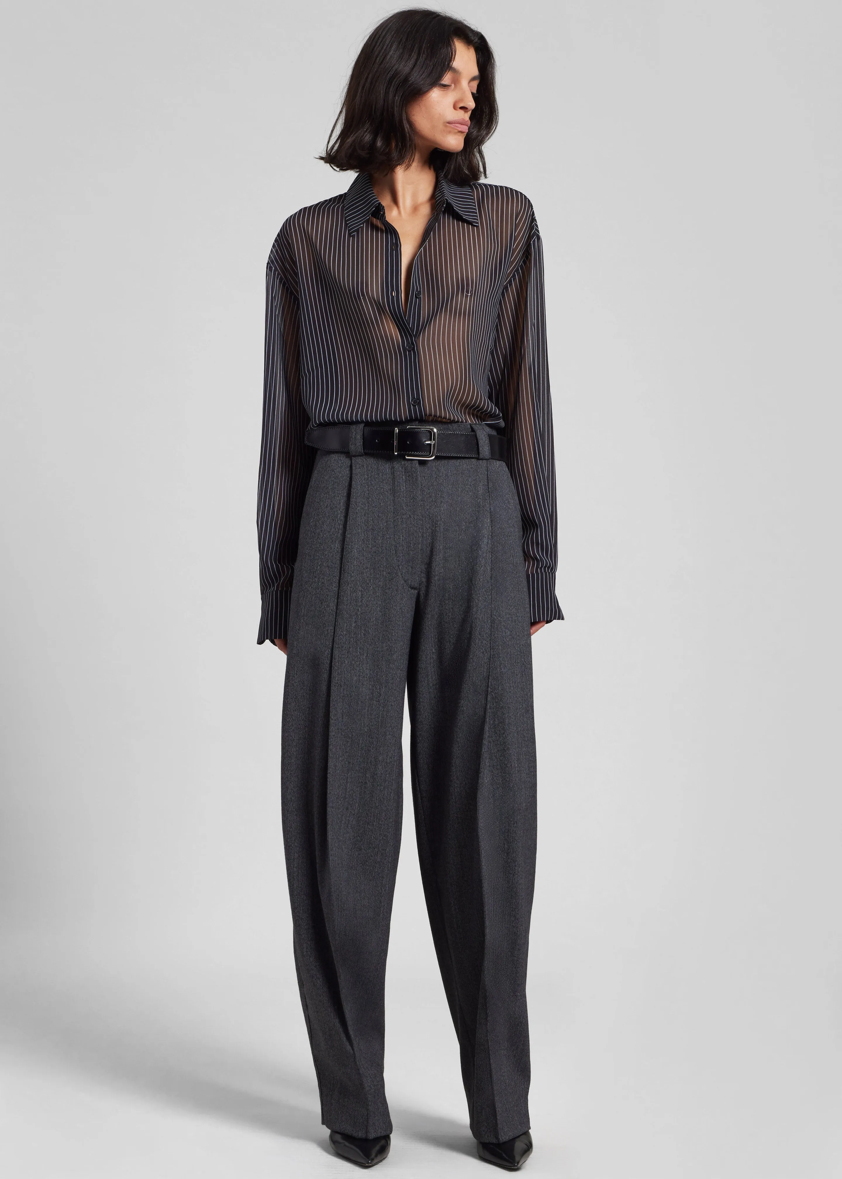 TheLatest Cara Pants - Dark Grey sold by Frankie Shop product image thumbnail 2