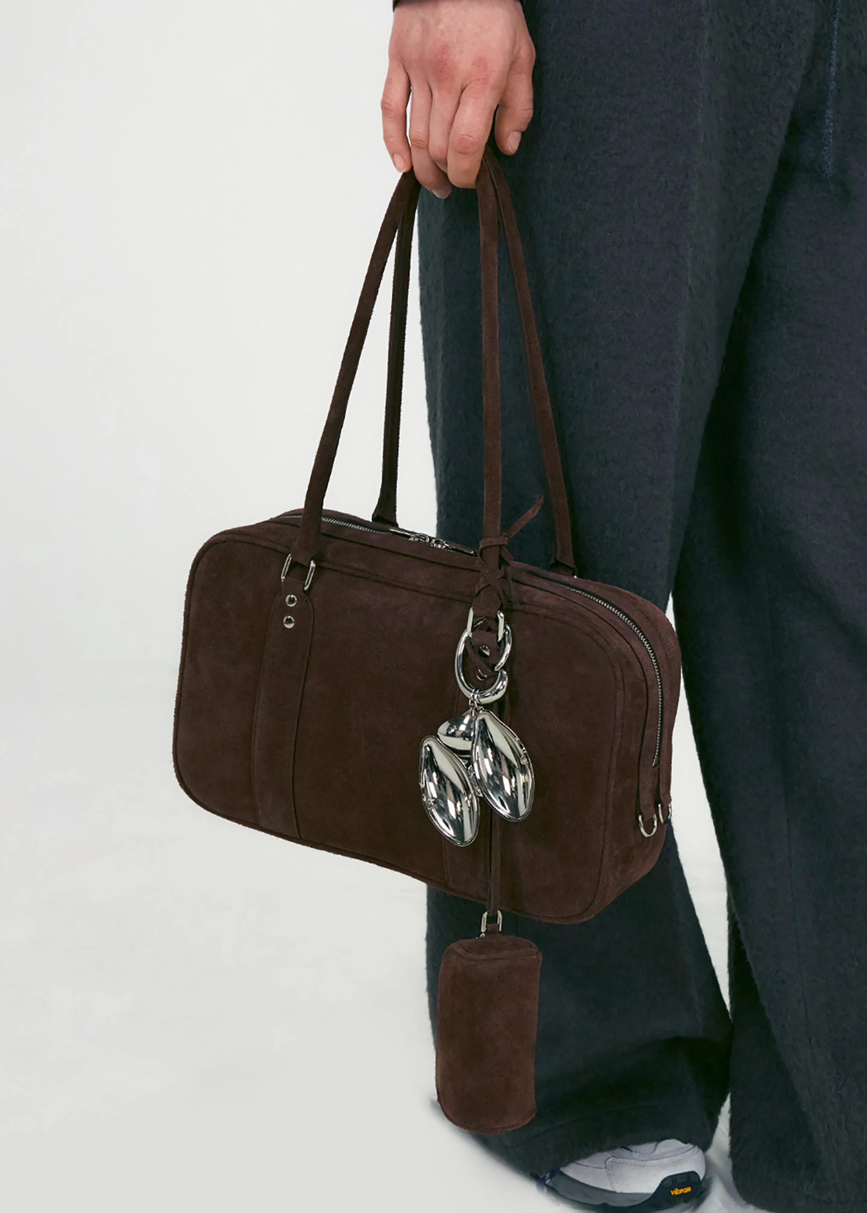 Low Classic Bookey Bag - Suede Brown sold by Frankie Shop product image thumbnail 2