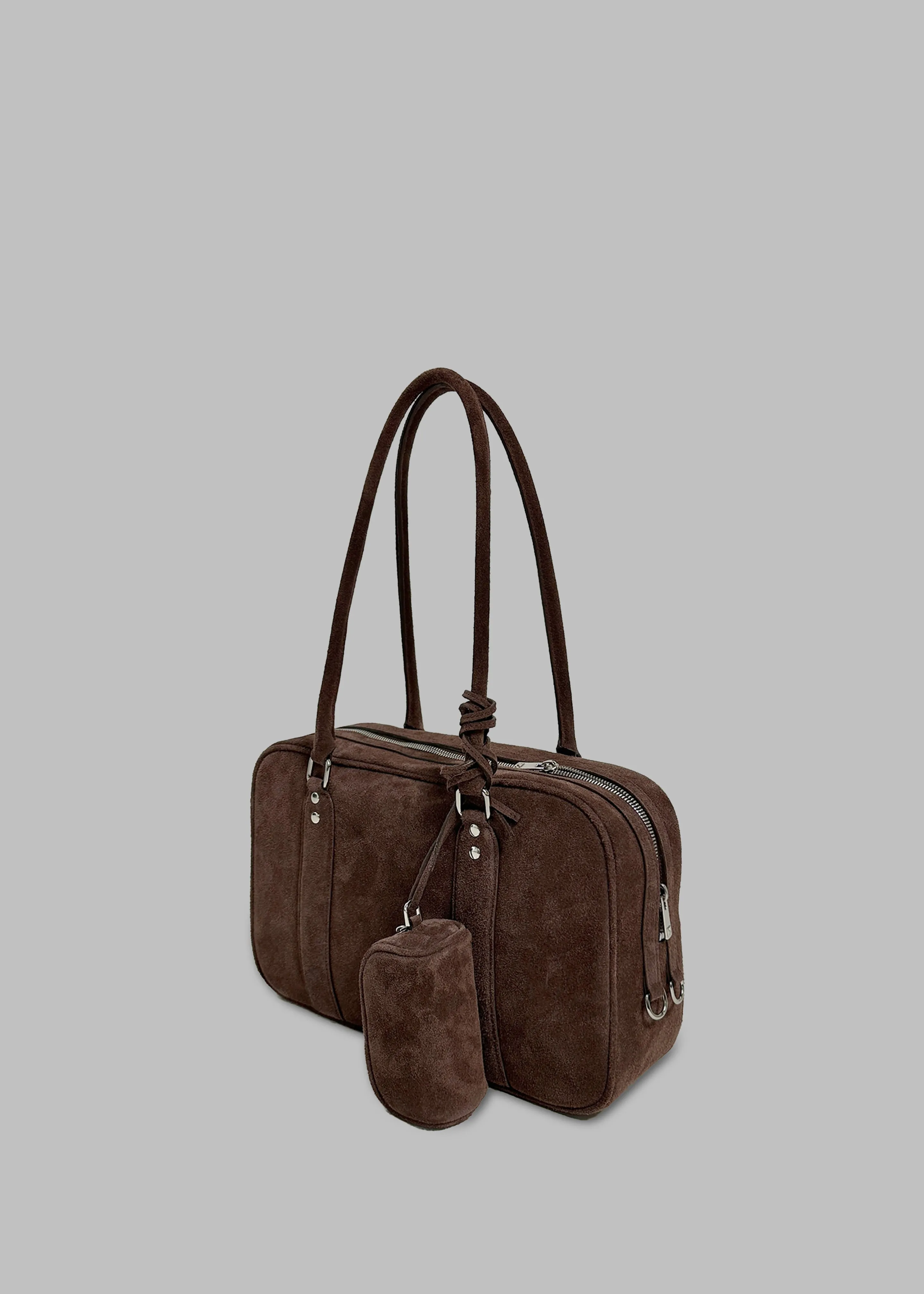 Low Classic Bookey Bag - Suede Brown sold by Frankie Shop product image thumbnail 3