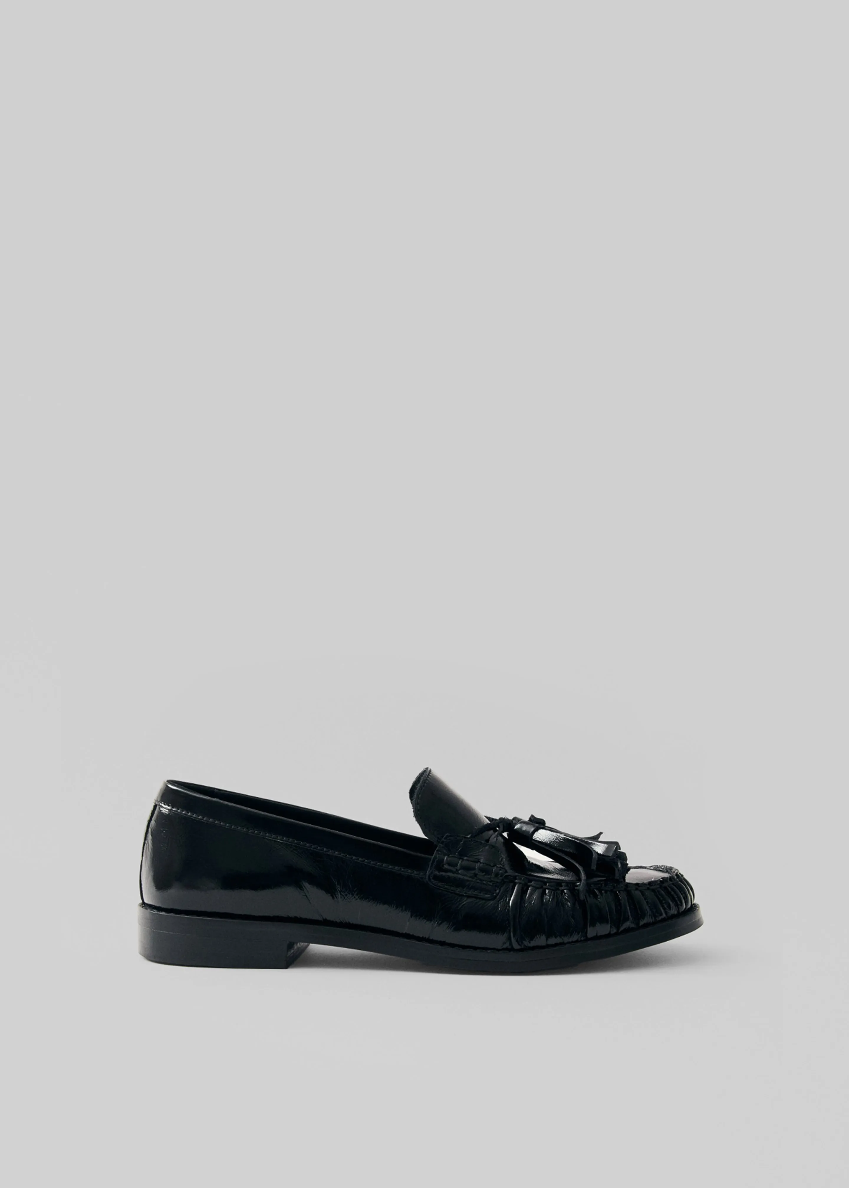 Alohas Marietta Leather Loafers - Onix Black sold by Frankie Shop product image thumbnail 4