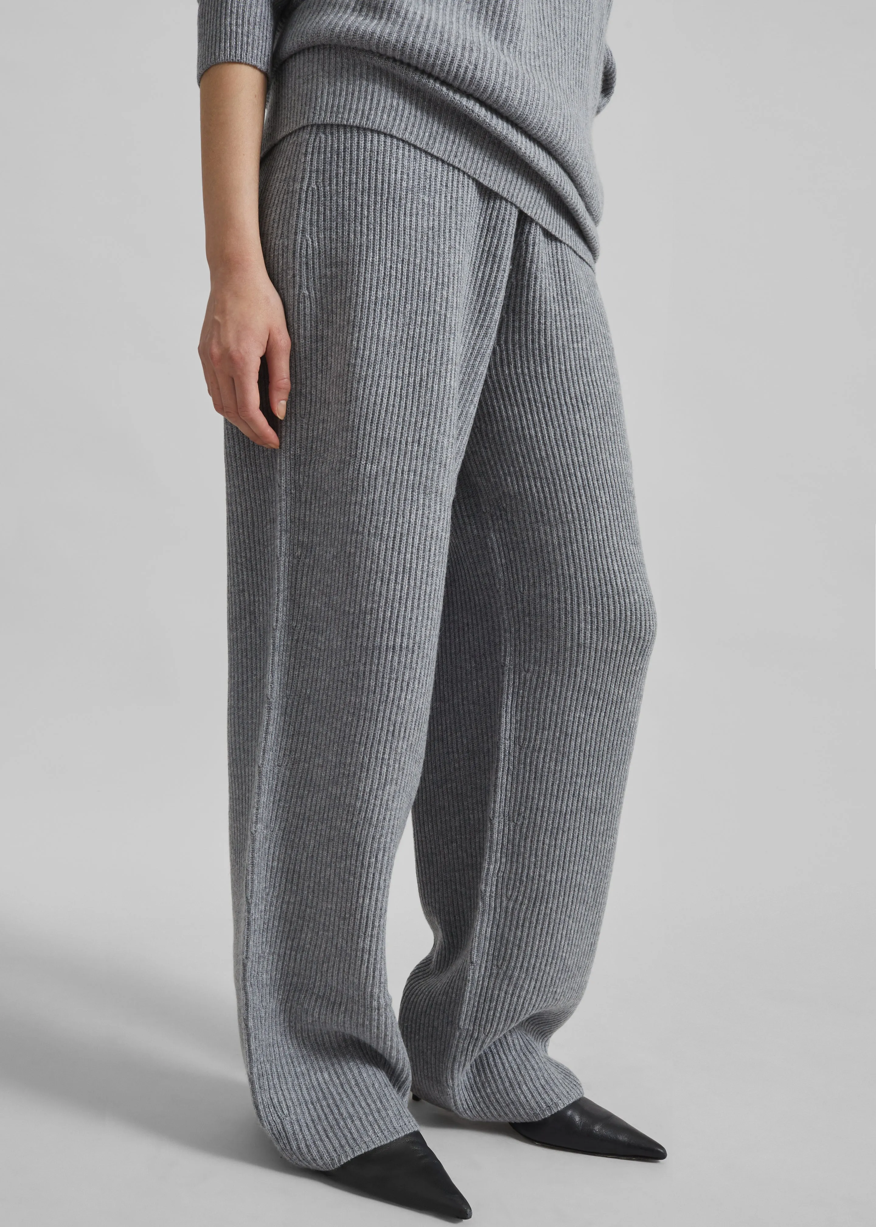 Sportmax Sella Pants - Grey Melange sold by Frankie Shop product image thumbnail 4