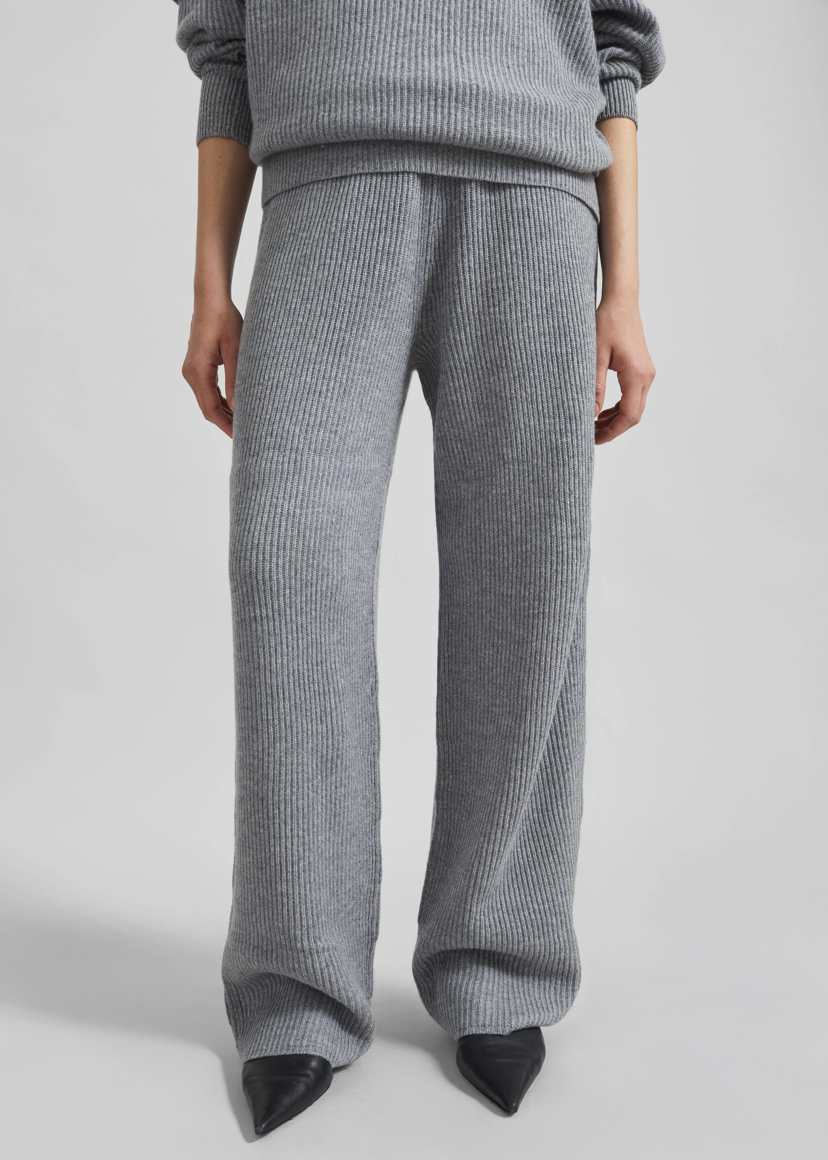 Sportmax Sella Pants - Grey Melange sold by Frankie Shop product image thumbnail 2
