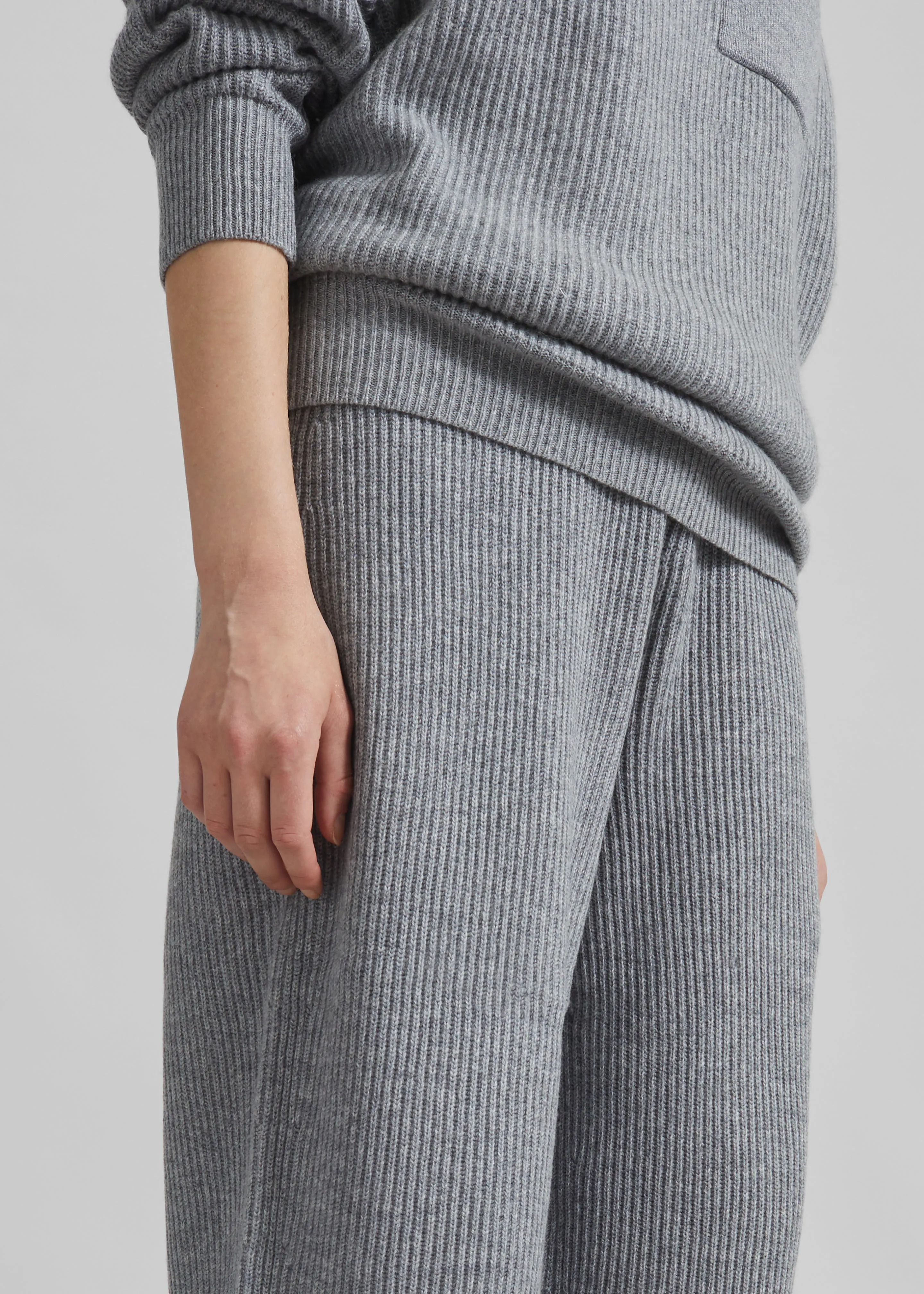 Sportmax Sella Pants - Grey Melange sold by Frankie Shop product image thumbnail 3