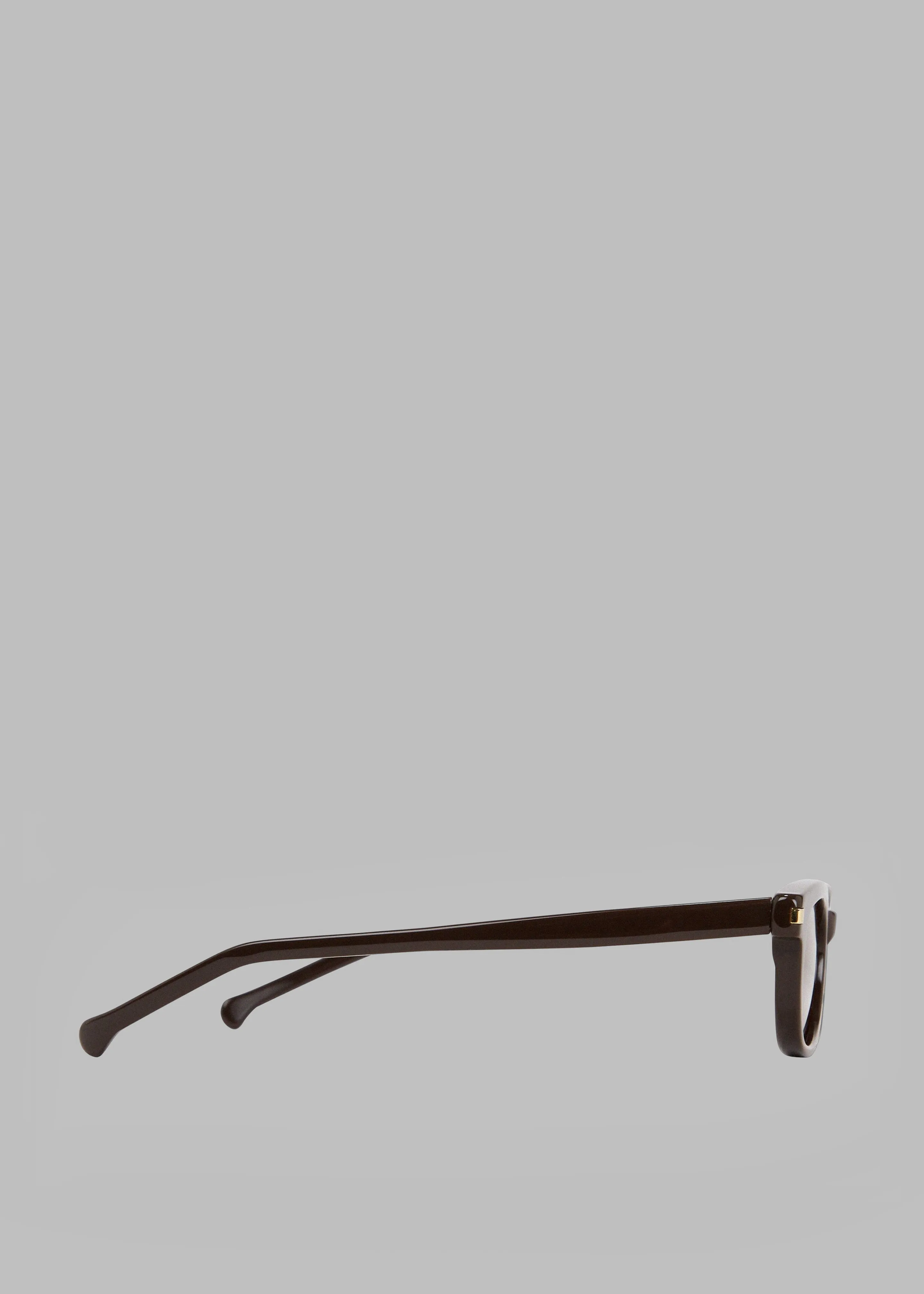 Gince Goods Danny Small Sunglasses - Chocolate Brown/Burgundy sold by Frankie Shop product image thumbnail 3