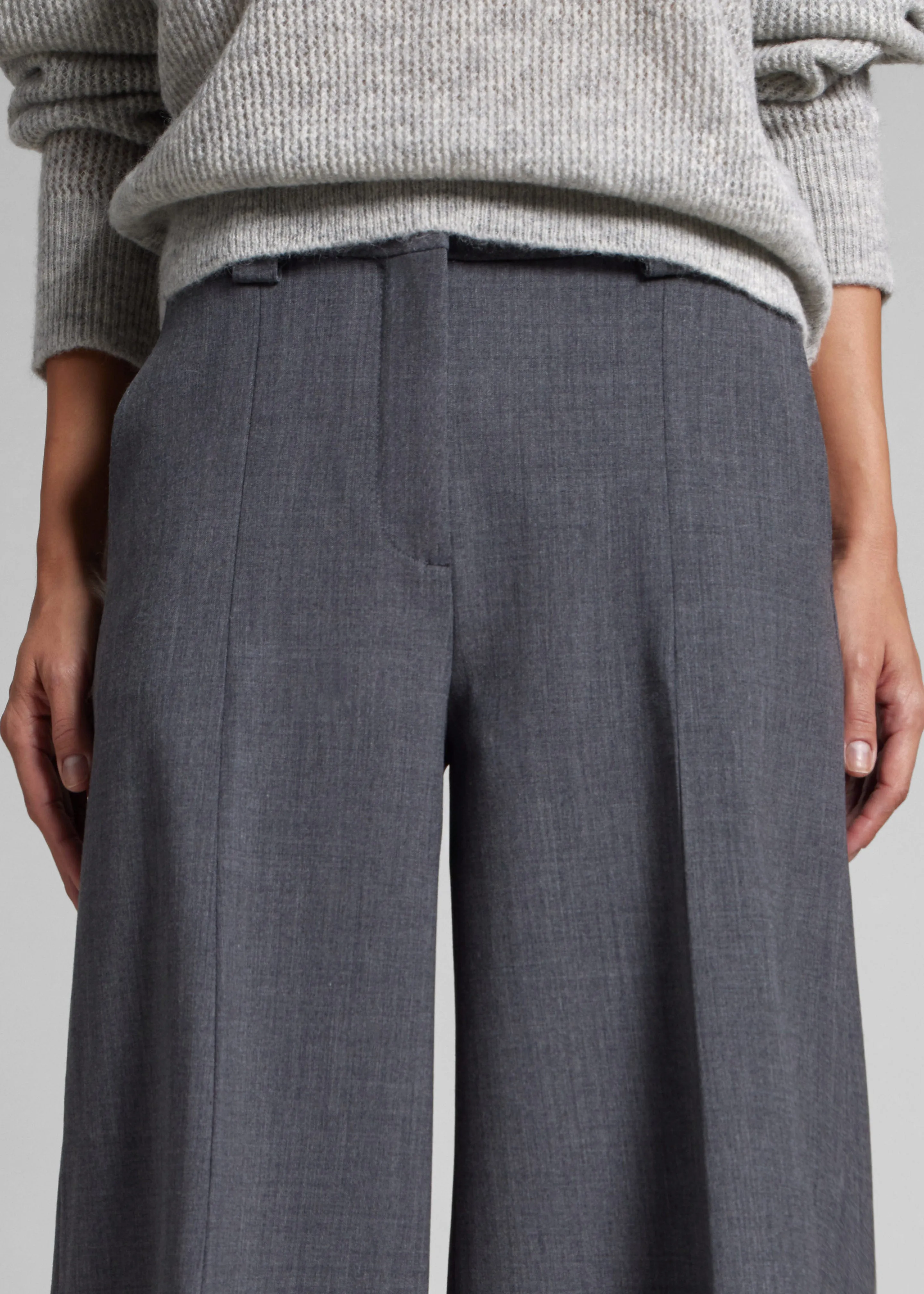 TheLatest C-Alma Pants - Medium Grey sold by Frankie Shop product image thumbnail 4