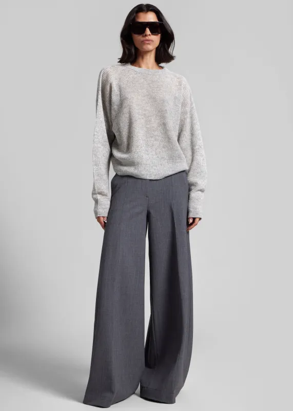 TheLatest C-Alma Pants - Medium Grey sold by Frankie Shop
