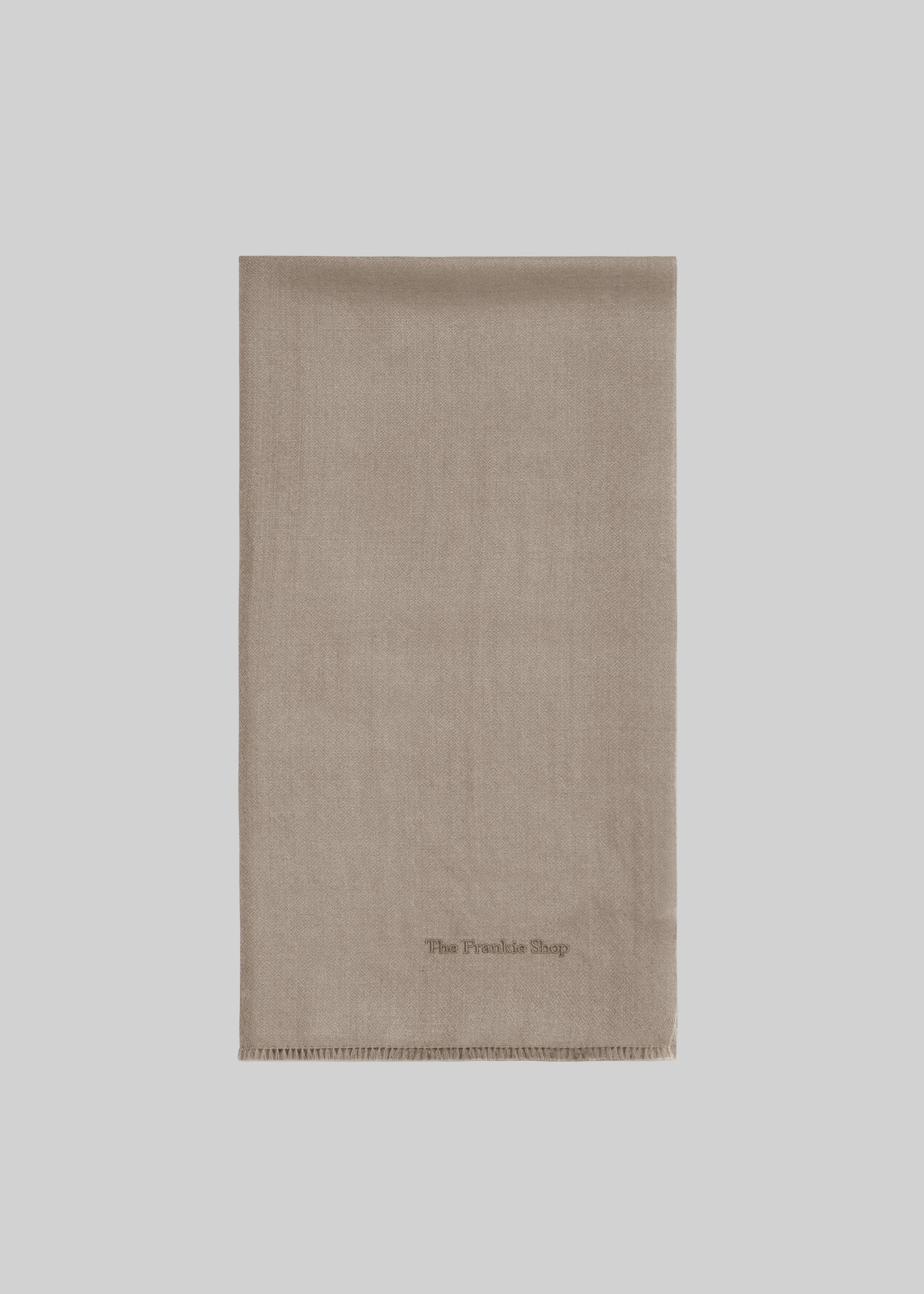 Sanova Twill Scarf - Taupe sold by Frankie Shop product image thumbnail 2