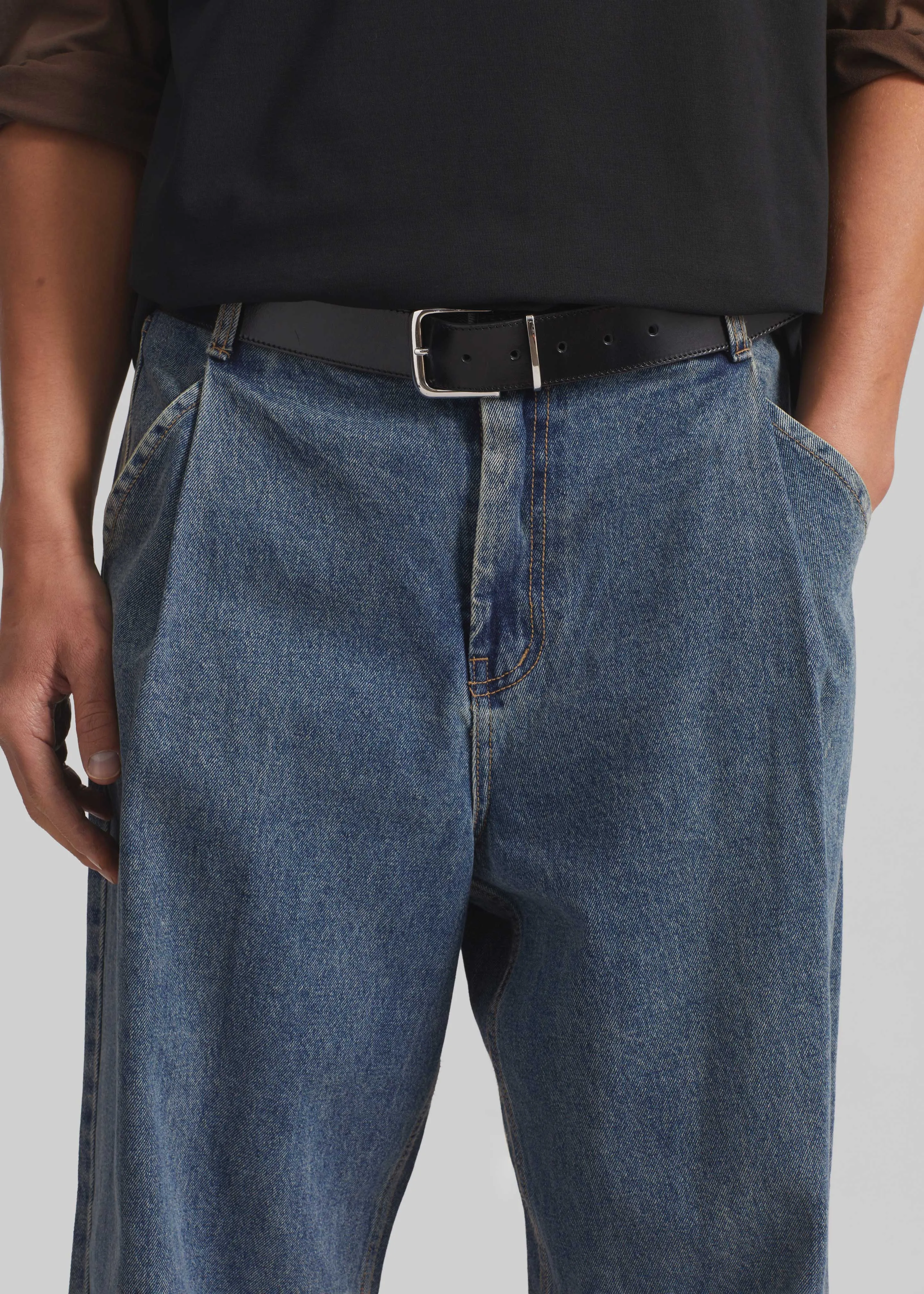 Trafal Wide Jeans - Blue Wash sold by Frankie Shop product image thumbnail 5