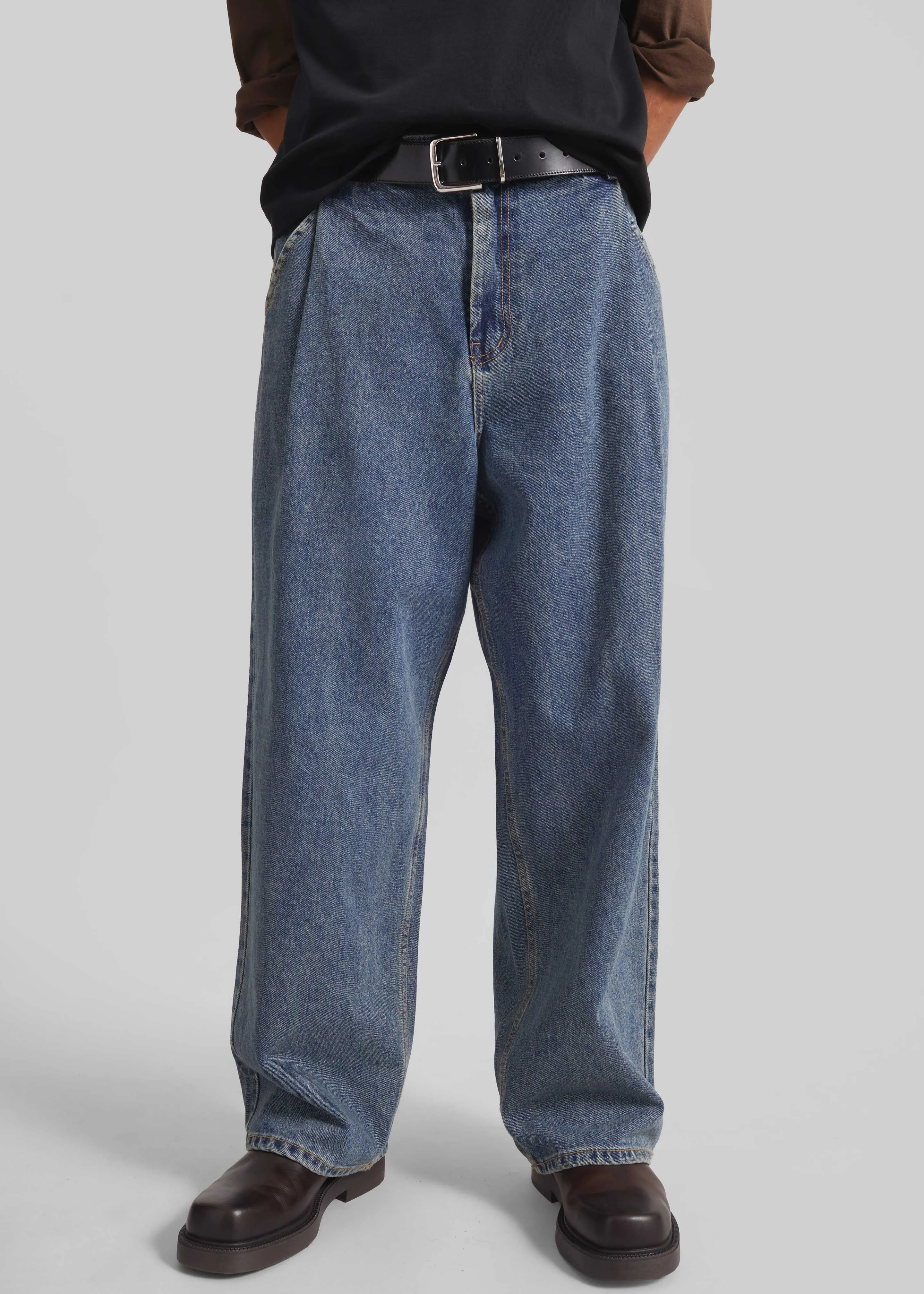 Trafal Wide Jeans - Blue Wash sold by Frankie Shop product image thumbnail 3