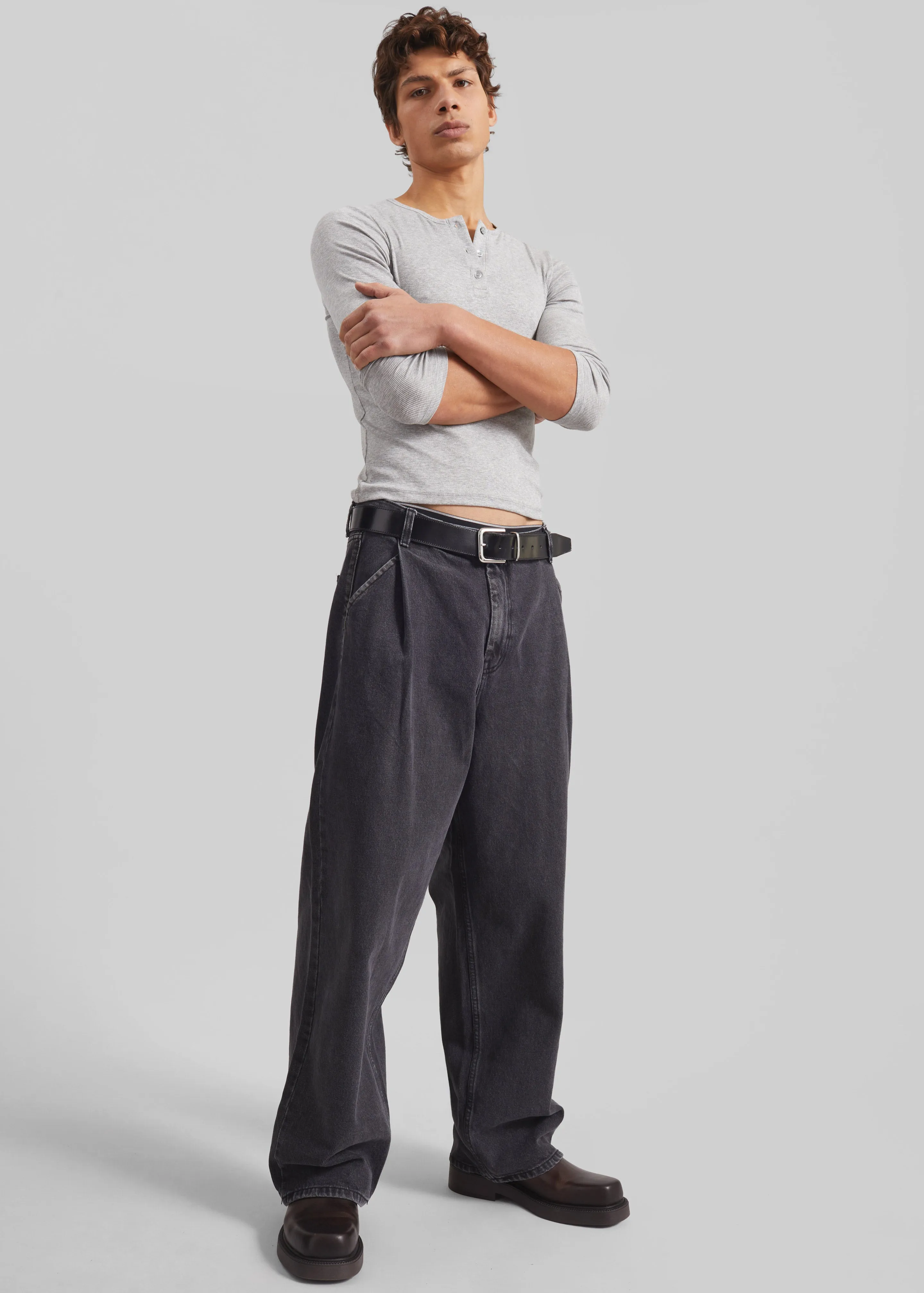 Trafal Wide Jeans - Black Wash sold by Frankie Shop product image thumbnail 2