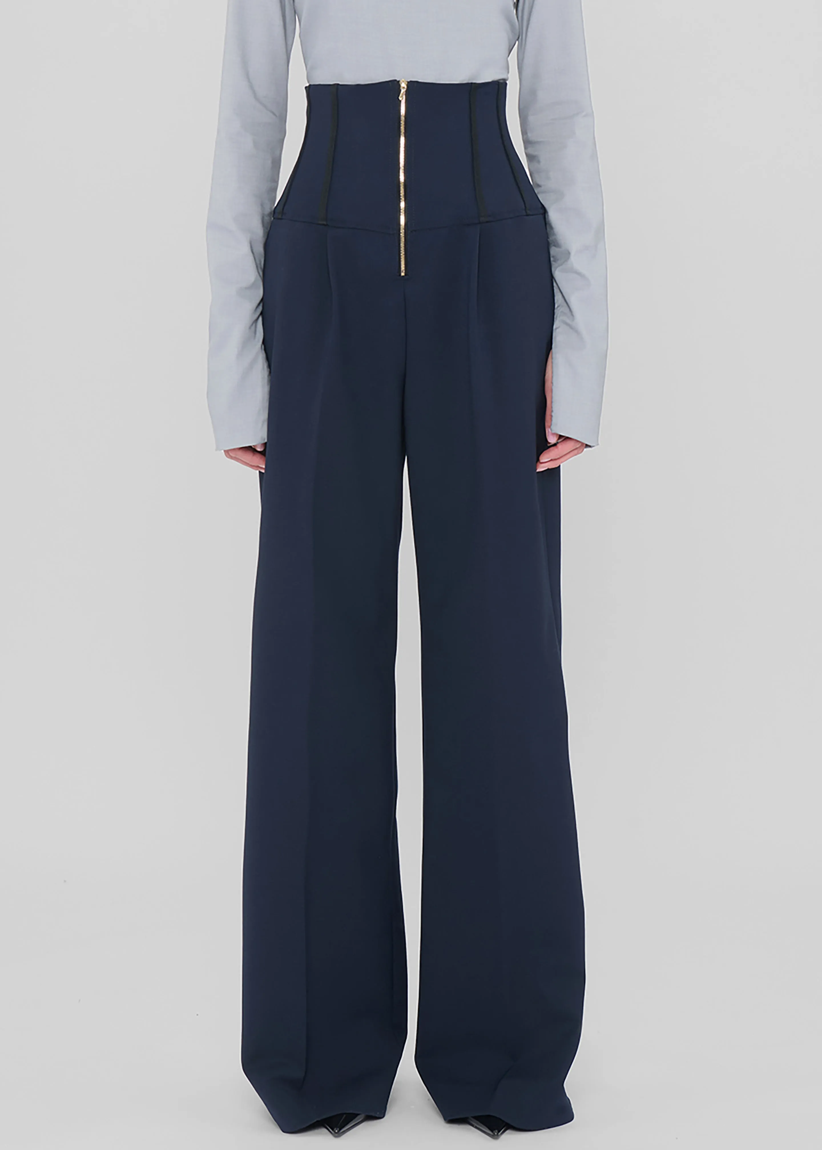 TheLatest Cloe Pants - Night Blue sold by Frankie Shop product image thumbnail 2